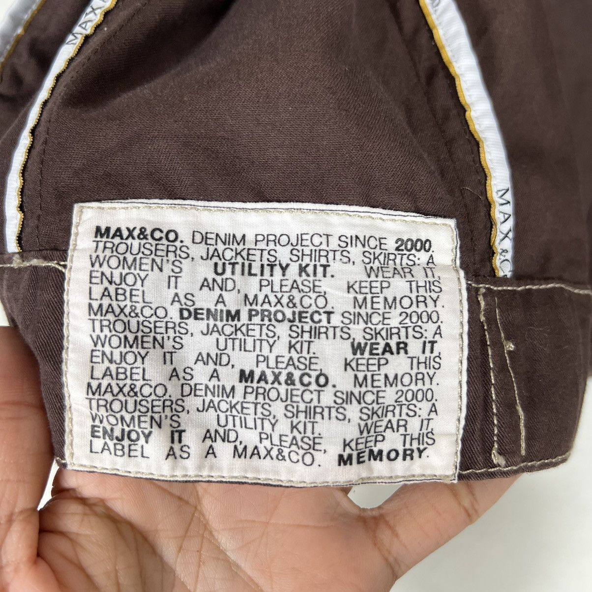 MAX&Co. 🔥 MAX & CO. GIUBBOTTO BLOUSON JACKET Size M / US 6-8 / IT 42-44 - 18 Thumbnail