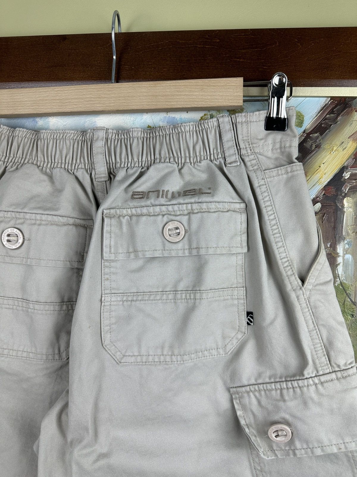 Vintage Vintage Animal cargo shorts jorts Size US 30 / EU 46 - 6 Thumbnail