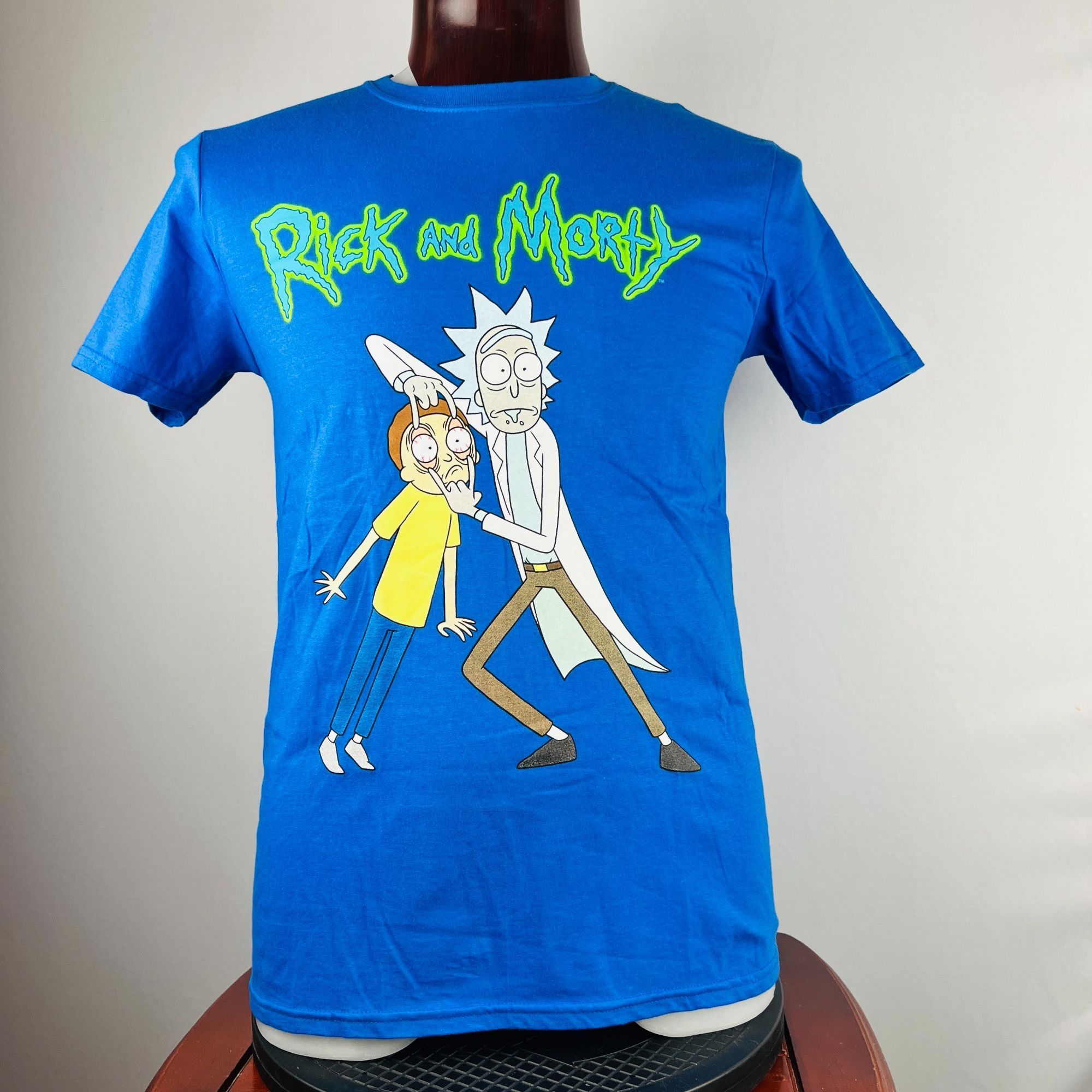 Ripple Junction Rick and Morty Adult Swim TV Show Medium T-Shirt Shirt Size US M / EU 48-50 / 2 - 1 Thumbnail