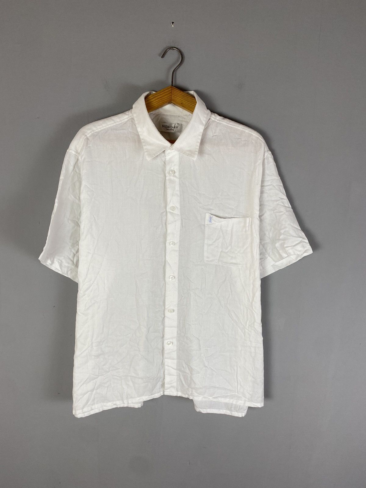 Yves Saint Laurent Vintage Yves Saint Laurent shirt ysl Size US XXL / EU 58 / 5 - 1 Thumbnail