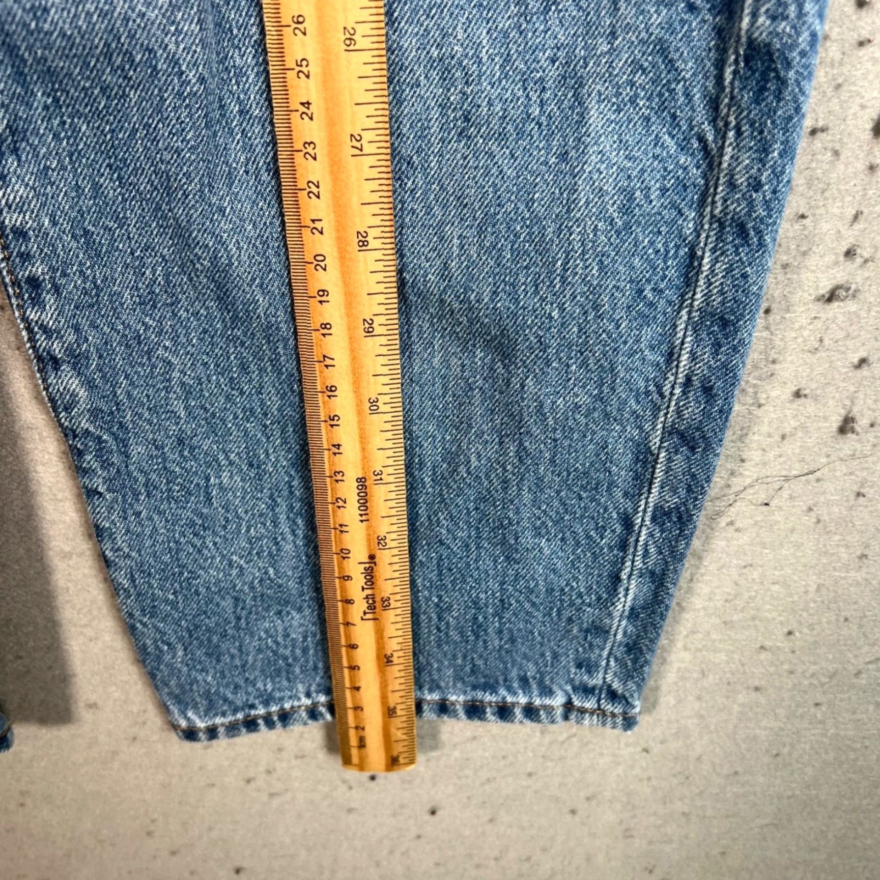Madewell Madewell The Slouchy Boyjean Jeans Womens 25P Light Wash Denim Blue 5-Pocket Design Boyfriend Jeans 27 in Inseam Spring Summer Fall Winter Womens Size 42" / US 20 - 6 Thumbnail