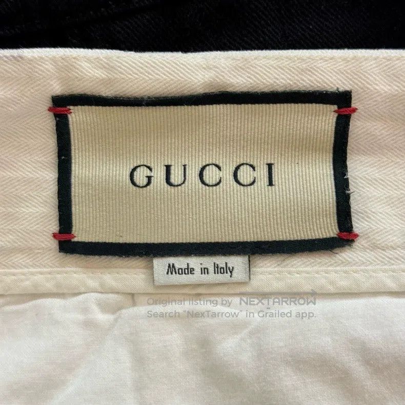 Gucci Gucci Embroidered logo shorts Size US 32 / EU 48 - 5 Thumbnail
