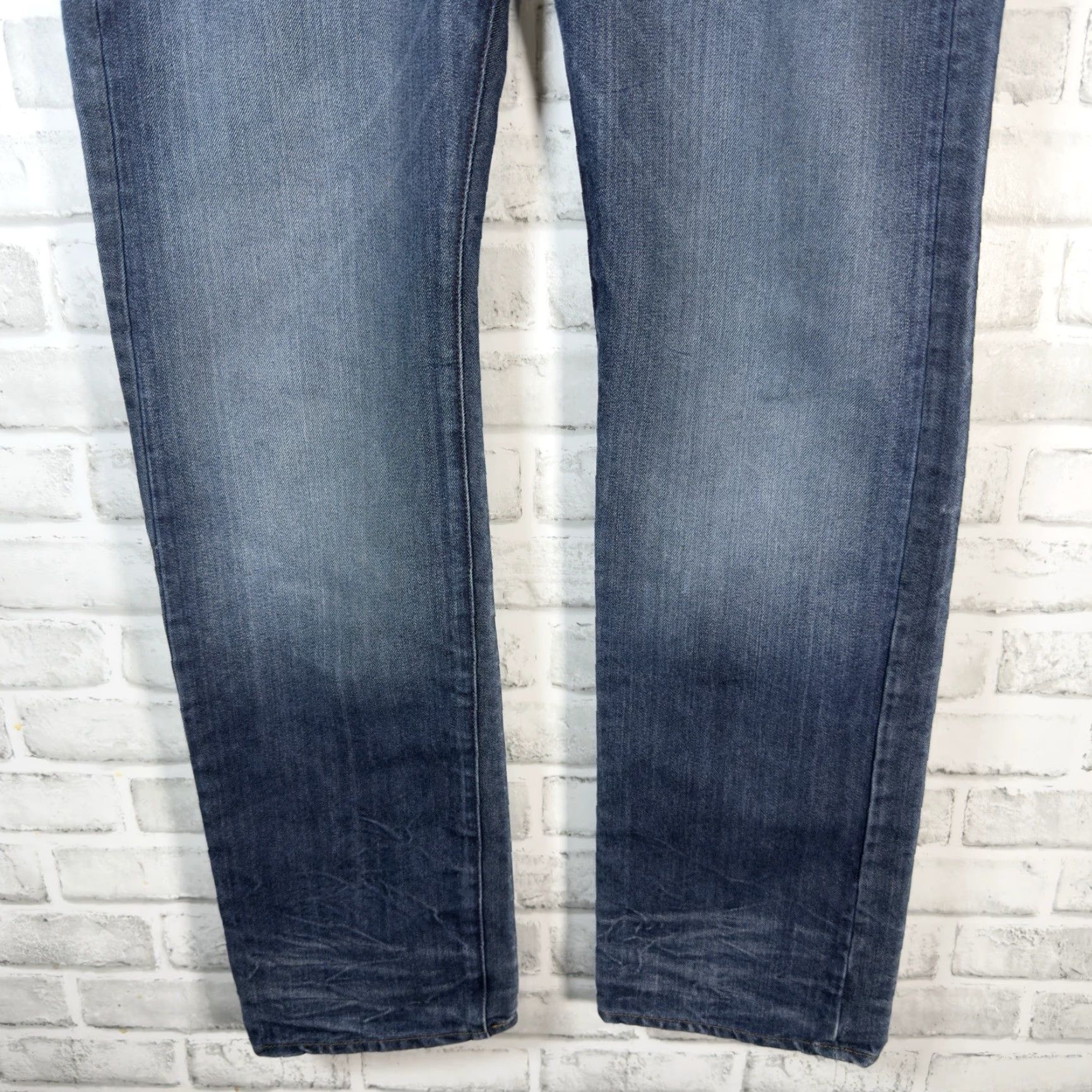 Vintage G-RAW Jeans Blue 100% Cotton Slim Straight Mens 34x32 Size 34 Inseam 32 Regular Easy Fit Womens? Size US 34 / EU 50 - 3 Thumbnail