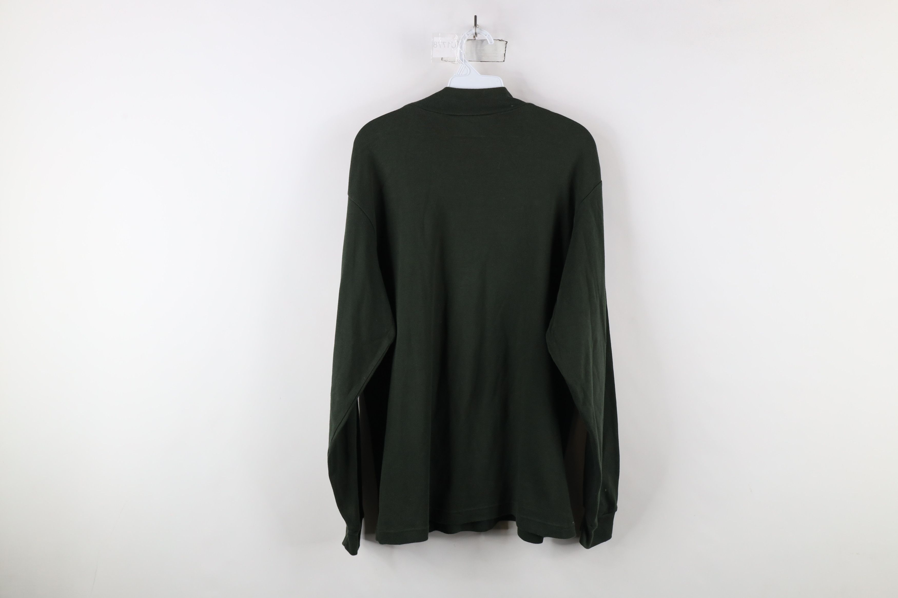 Vintage × Woolrich Woolen Mills Vintage 90s Woolrich Blank Mock Neck Long Sleeve T-Shirt USA Size US L / EU 52-54 / 3 - 10 Thumbnail