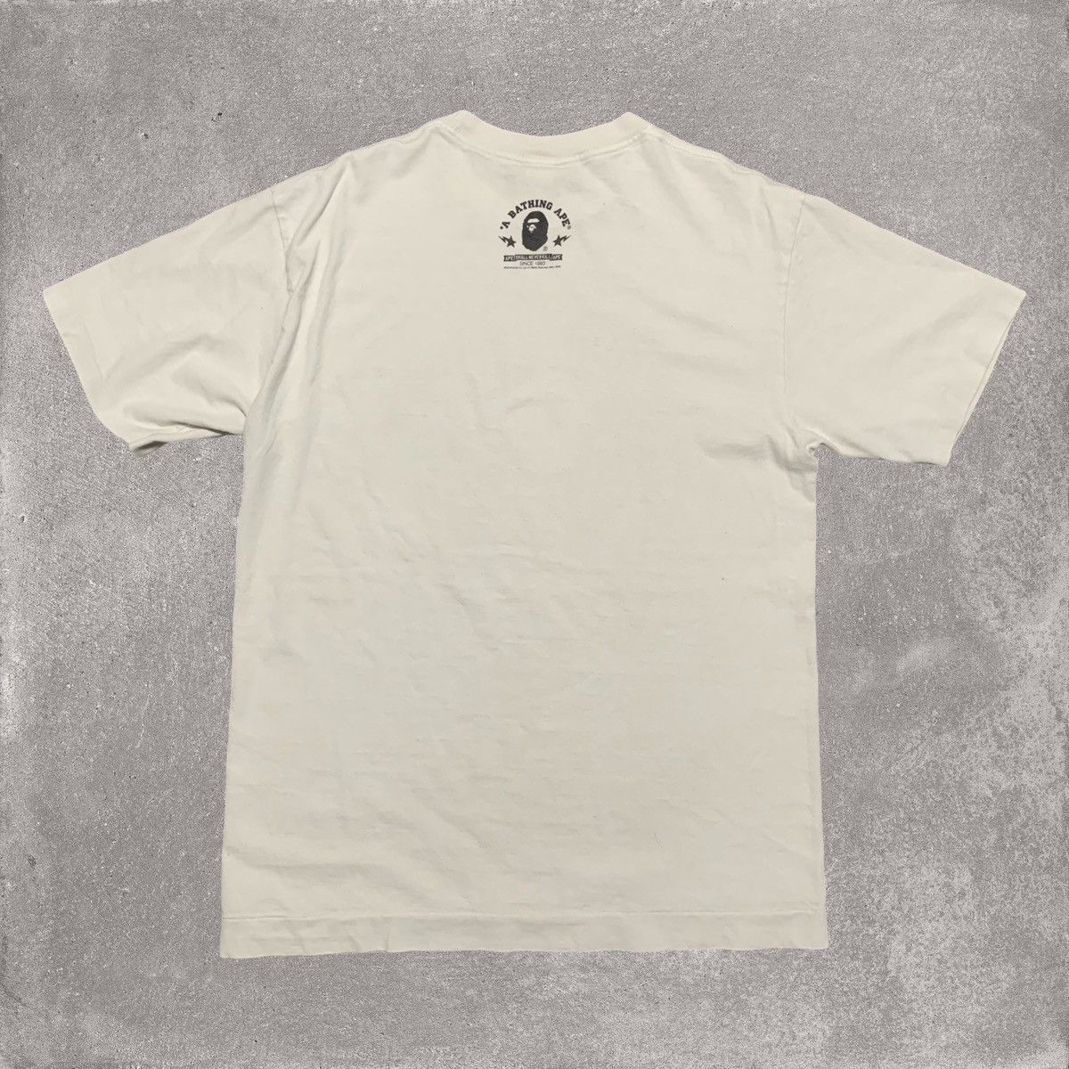 Bape Bape Medium Busy Works Graphic White Tee A Bathing Ape 2009 Size US M / EU 48-50 / 2 - 2 Thumbnail
