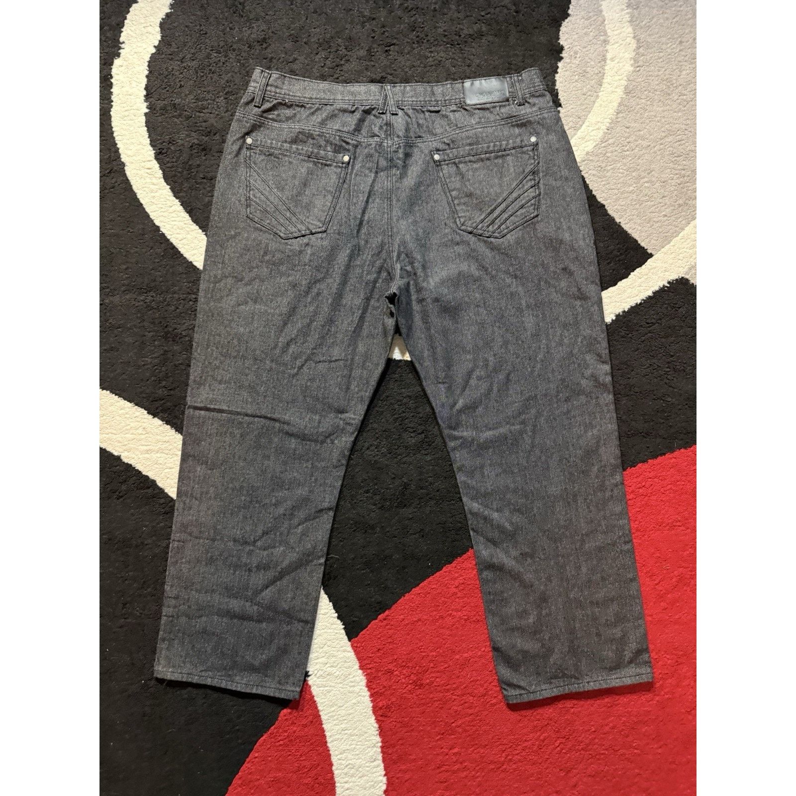 Akademiks Akademiks Baggy Fit Denim Jeans 42x32 Gray Y2K Streetwear Size US 42 / EU 58 - 1 Thumbnail