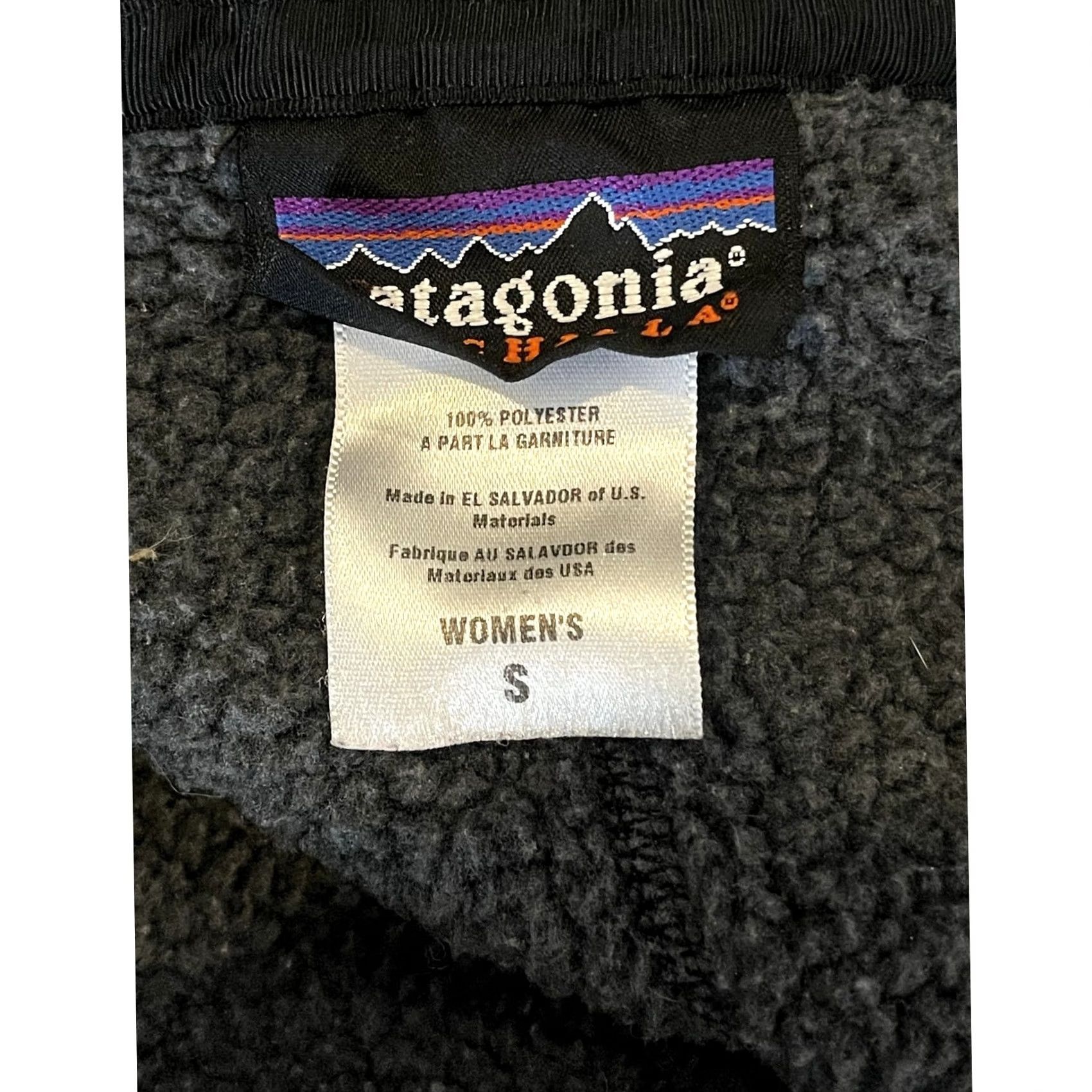 Patagonia Patagonia Black Synchilla Fleece Hooded Jacket Women's Size S Size S / US 4 / IT 40 - 5 Thumbnail