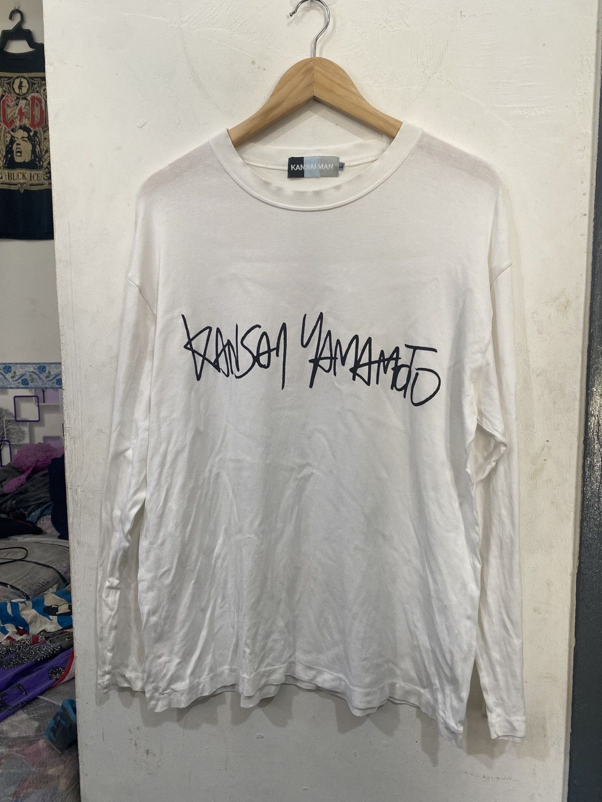 Kansai Yamamoto Kansai Yamamoto Spellout Long Sleeve Size US L / EU 52-54 / 3 - 1 Thumbnail