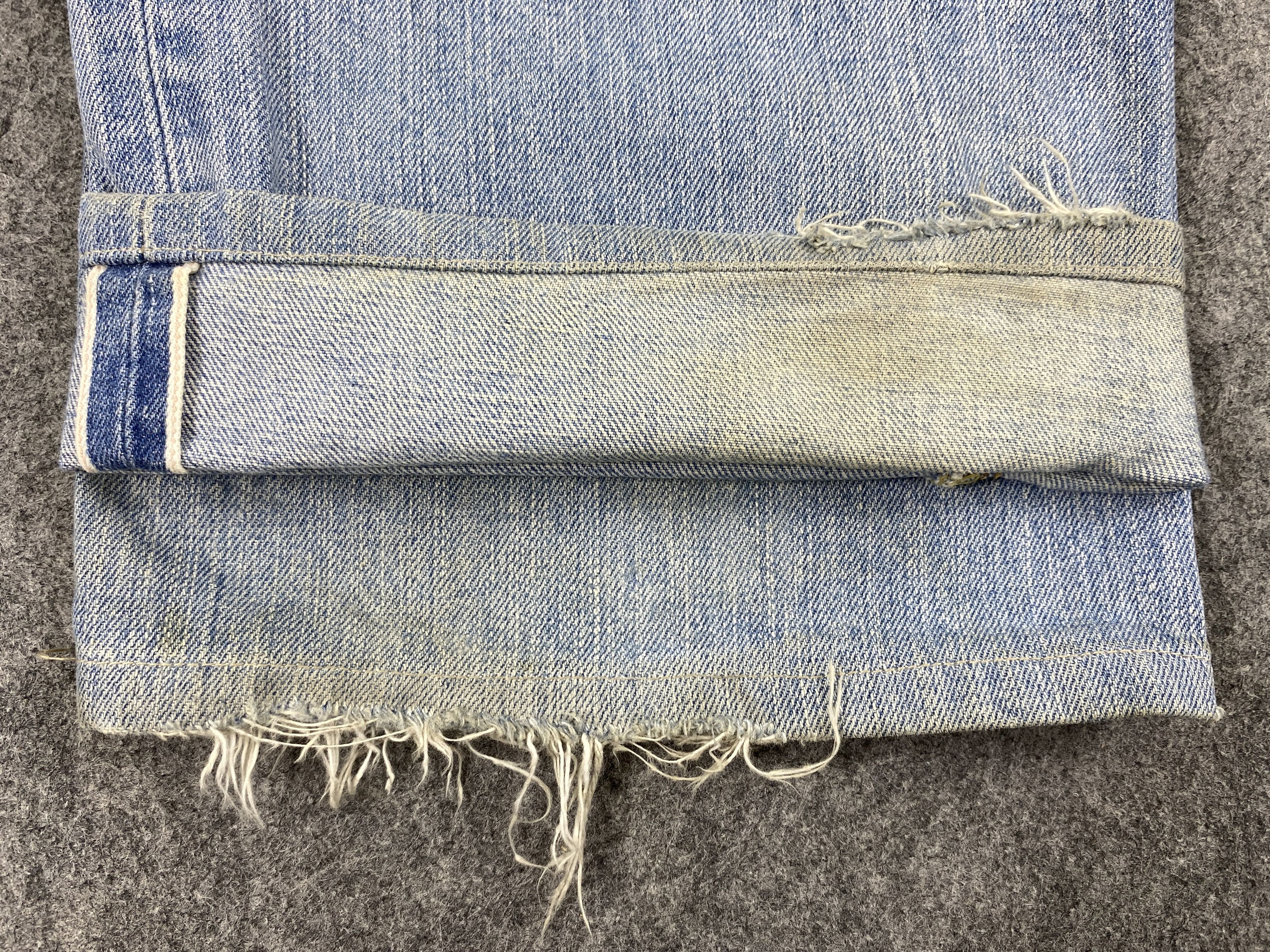 Edwin Vintage Mud Wash Selvedge Edwin 505 Jeans 31x31.5 -JN1332 Size US 31 - 10 Thumbnail