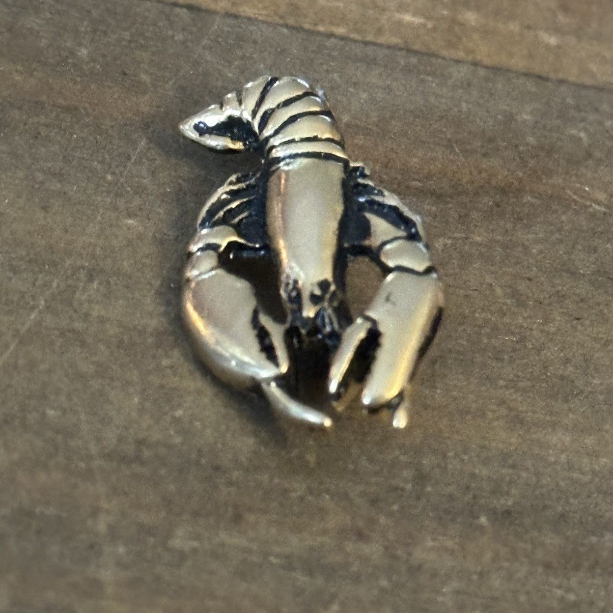 Vintage Vintage golden lobster brooch Size ONE SIZE - 4 Thumbnail