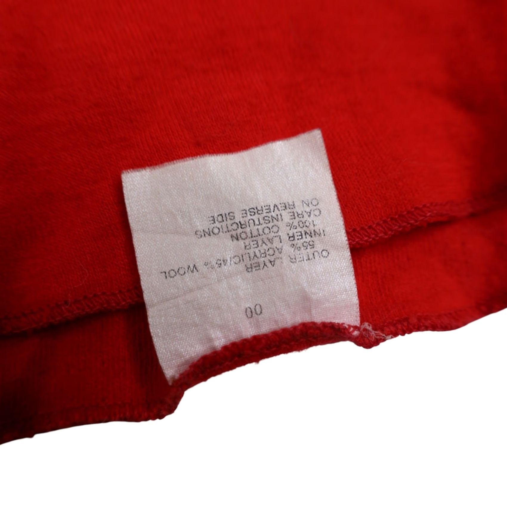 Vintage VINTAGE L.L.Bean Henley Under Shirt Men's Red L Regular Shirt 9/10 - Large Size US L / EU 52-54 / 3 - 4 Thumbnail