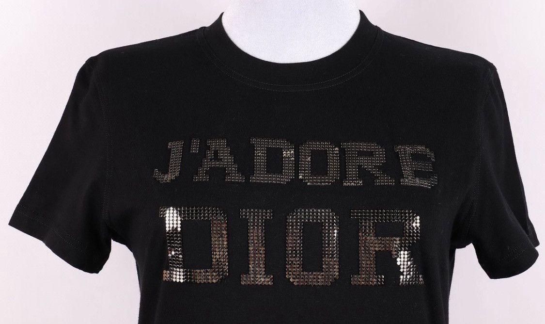 Dior Christian Dior Galliano FW2003 J'Adore The Latest Blonde Tee Size M / US 6-8 / IT 42-44 - 2 Thumbnail