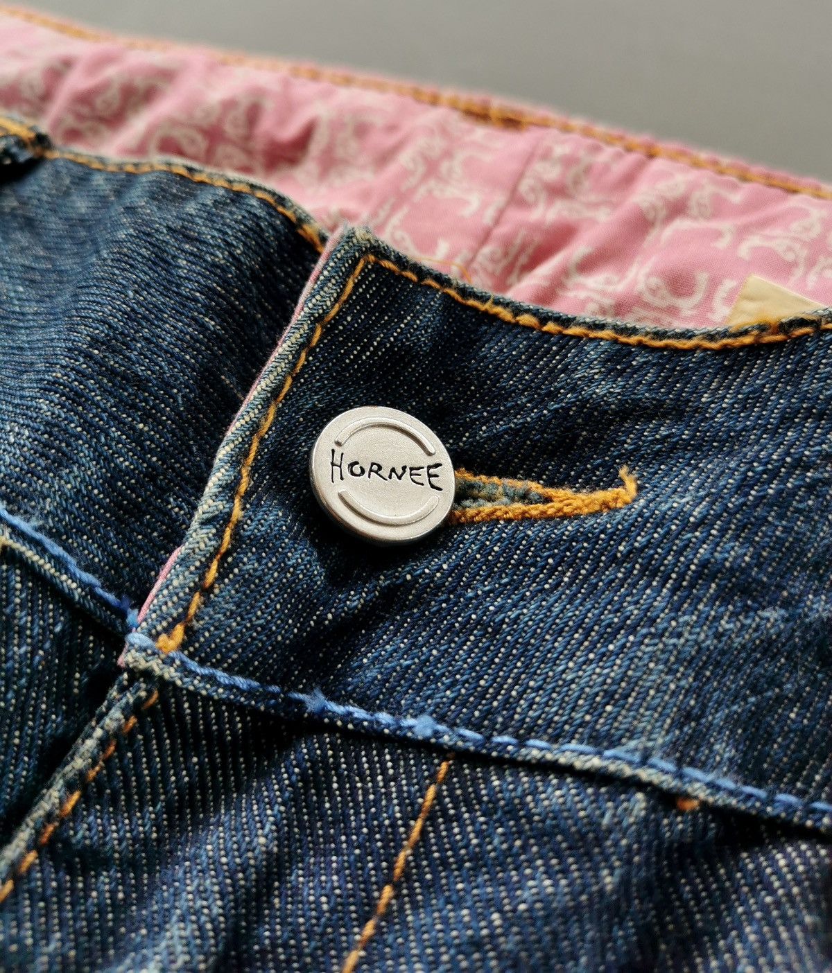 Vintage Bootcut Flared Hornee Kevlar Motorcycle Jeans Size US 31 - 5 Thumbnail