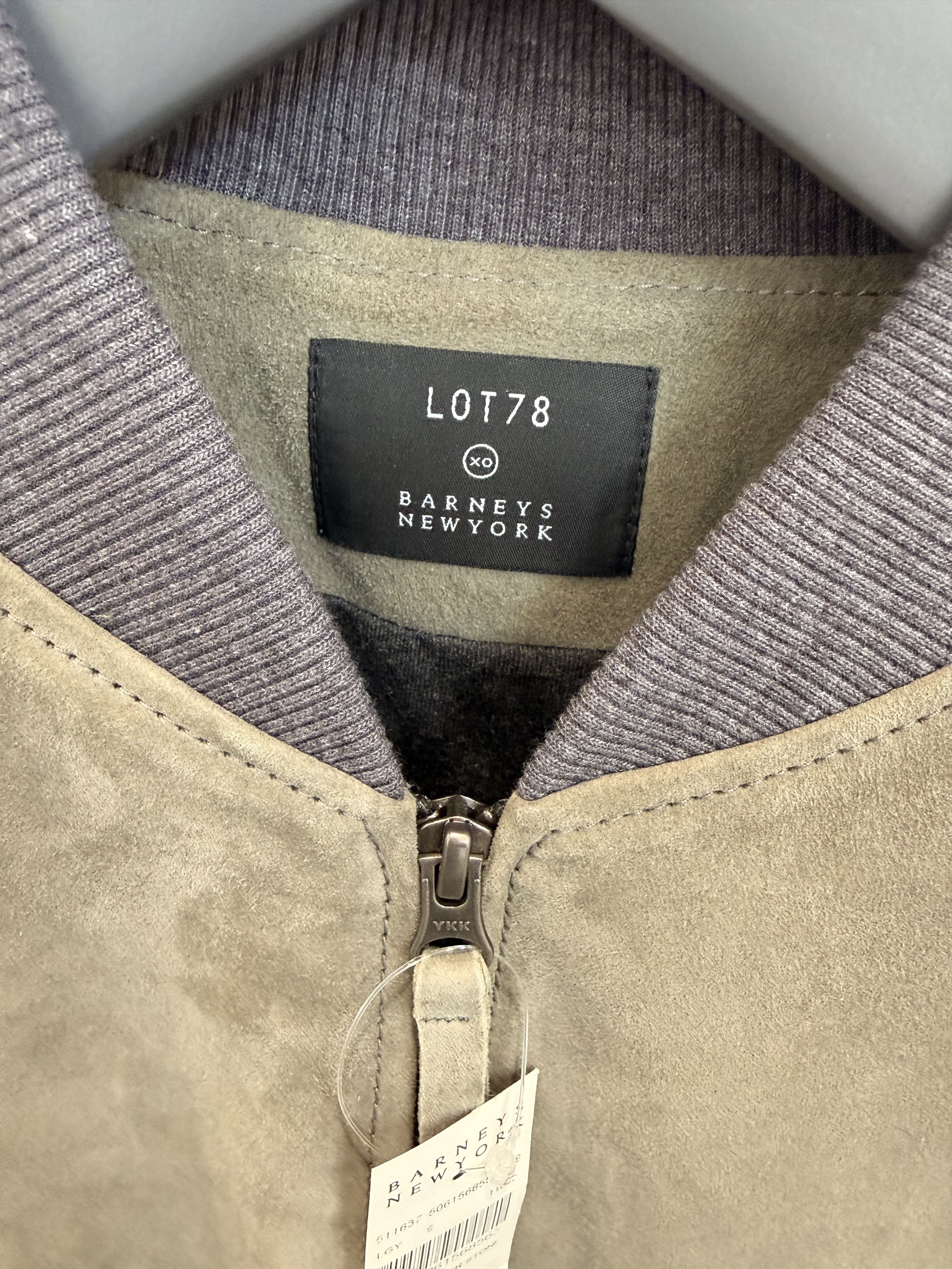 lot78 Barney's New York Suede Bomber Size US M / EU 48-50 / 2 - 2 Thumbnail