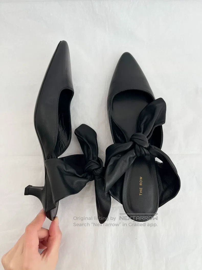 The Row The Row Classic Bow Sandals Size US 8 / IT 38 - 4 Thumbnail