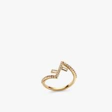 Fendi o1loc1c0824 Size: OS / First Rings in Golden Size ONE SIZE - 1 Preview