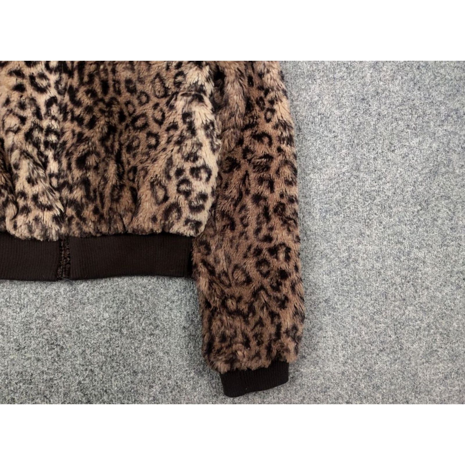 Vintage Vintage Y2K Leopard Hysteric Glamour Faux Fur Hooded Jacket Opium Size S / US 4 / IT 40 - 5 Thumbnail