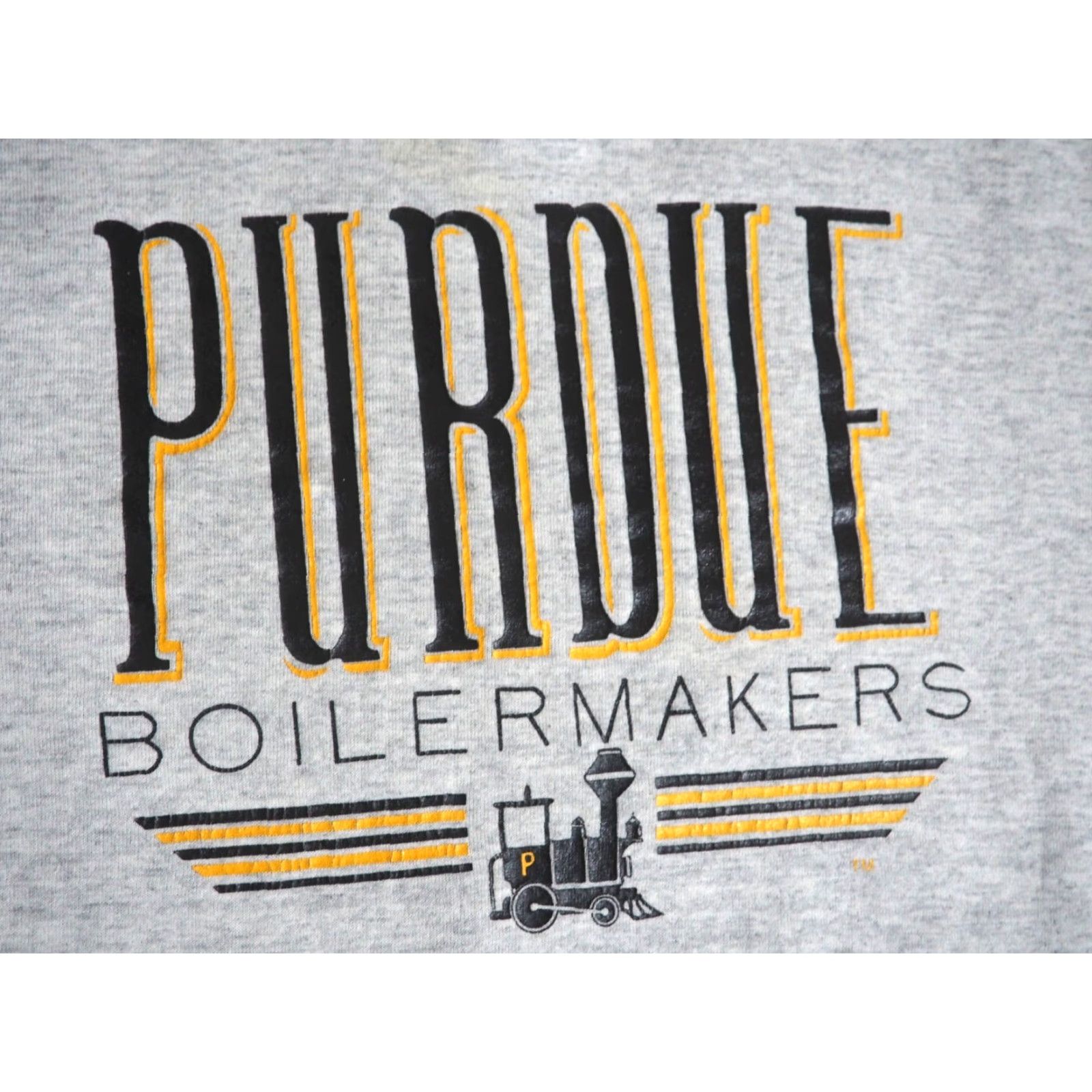 Russell Athletic VINTAGE 90s Russell Athletic Purdue University Boilermakers Gray Sweatshirt M Mens Size US M / EU 48-50 / 2 - 5 Thumbnail