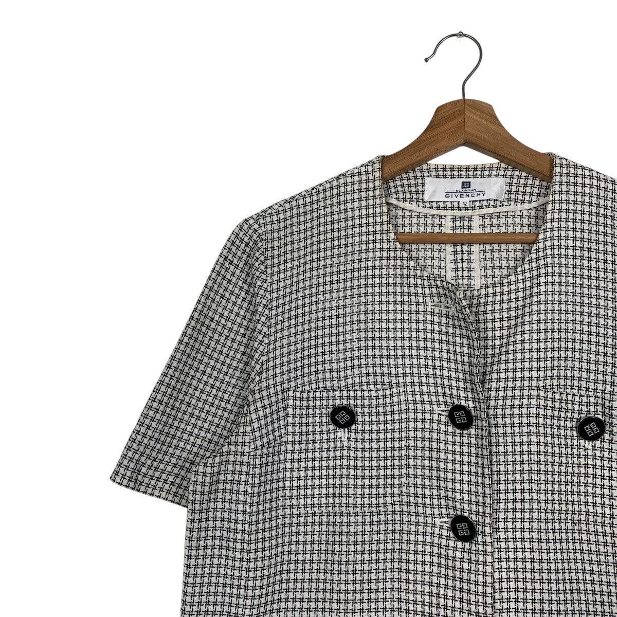 Givenchy Givenchy Glamour Houndstooth Jacket Size M / US 6-8 / IT 42-44 - 6 Thumbnail