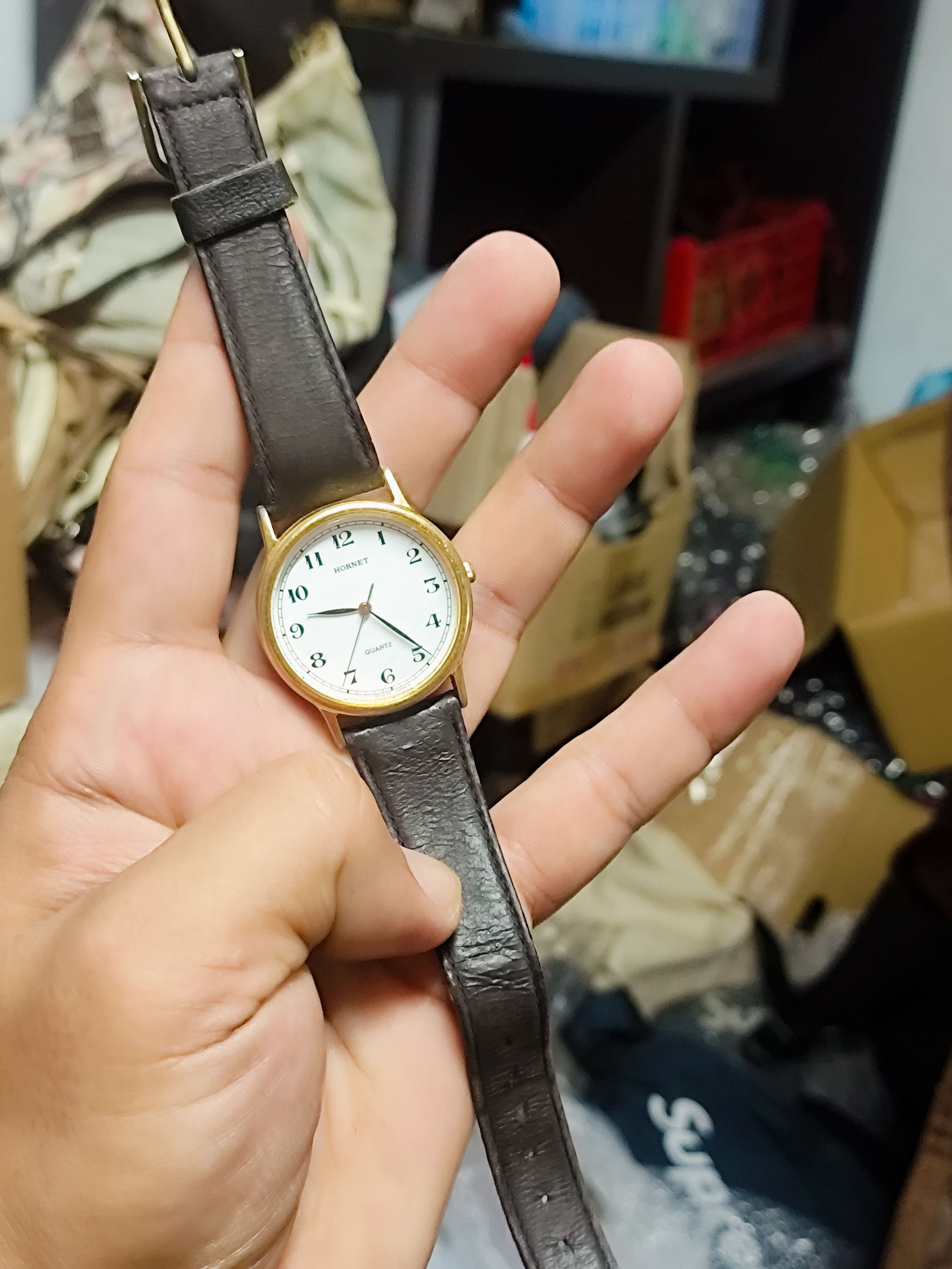 Japanese Brand × Vintage Vintage 💥 HORNET QUARTZ JAPAN MADE WATCH Size ONE SIZE - 8 Thumbnail