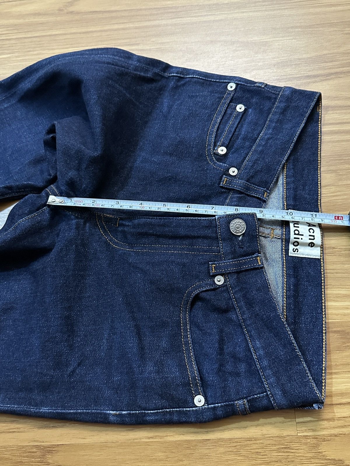 Acne Studios Acne Studio Thin Str Rw Denim Jeans Size US 28 / EU 44 - 21 Thumbnail