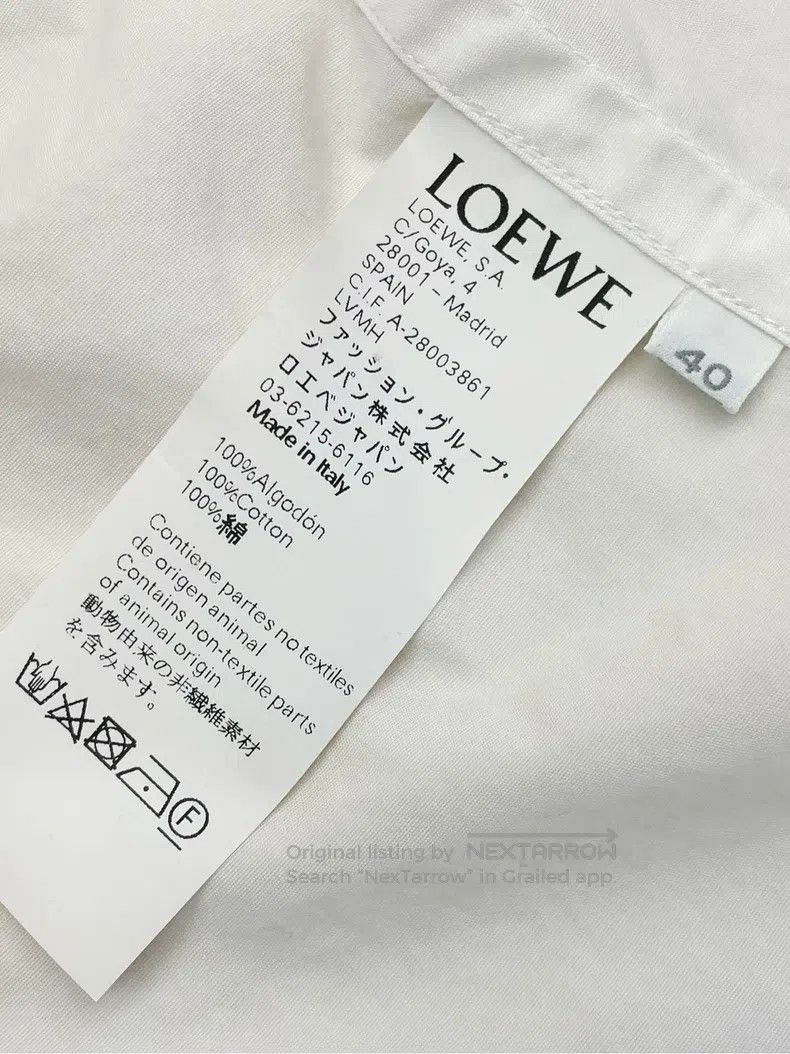 Loewe Loewe Men's Lion Printed Shirt Size US XXS / EU 40 - 6 Thumbnail