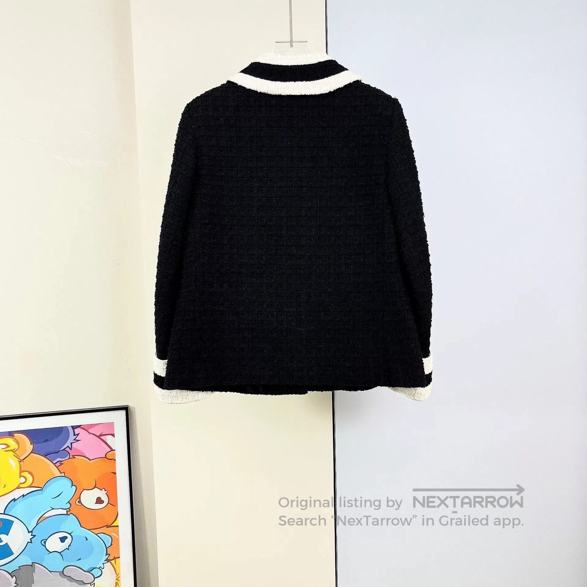 Gucci Gucci Black White Color Block Coat. Size S / US 4 / IT 40 - 3 Thumbnail