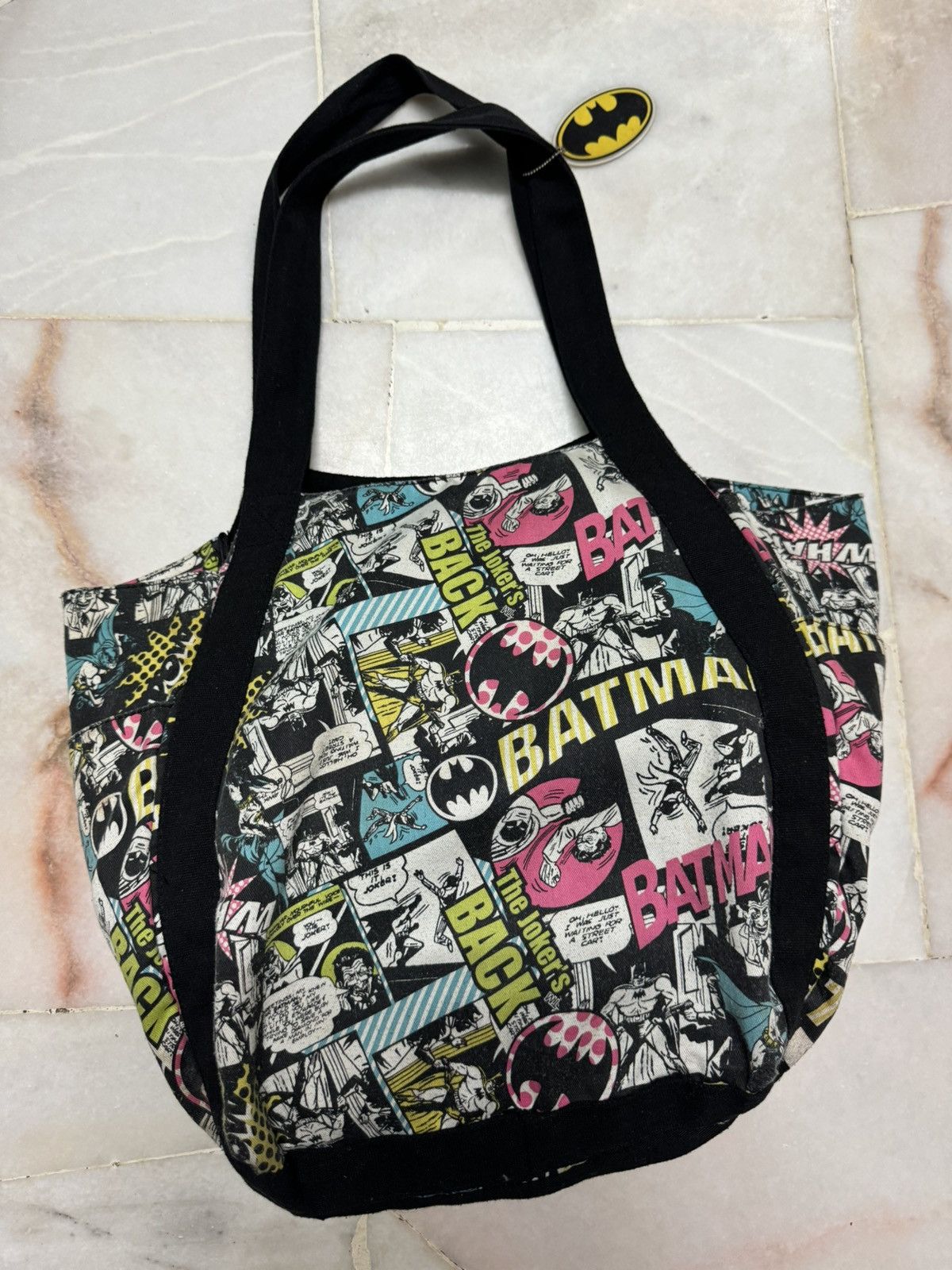 Marvel Comics MARVEL BATMAN Y2K ( S12 ) OVP NEWSPAPER RARE TOTE BAG Size ONE SIZE - 3 Thumbnail