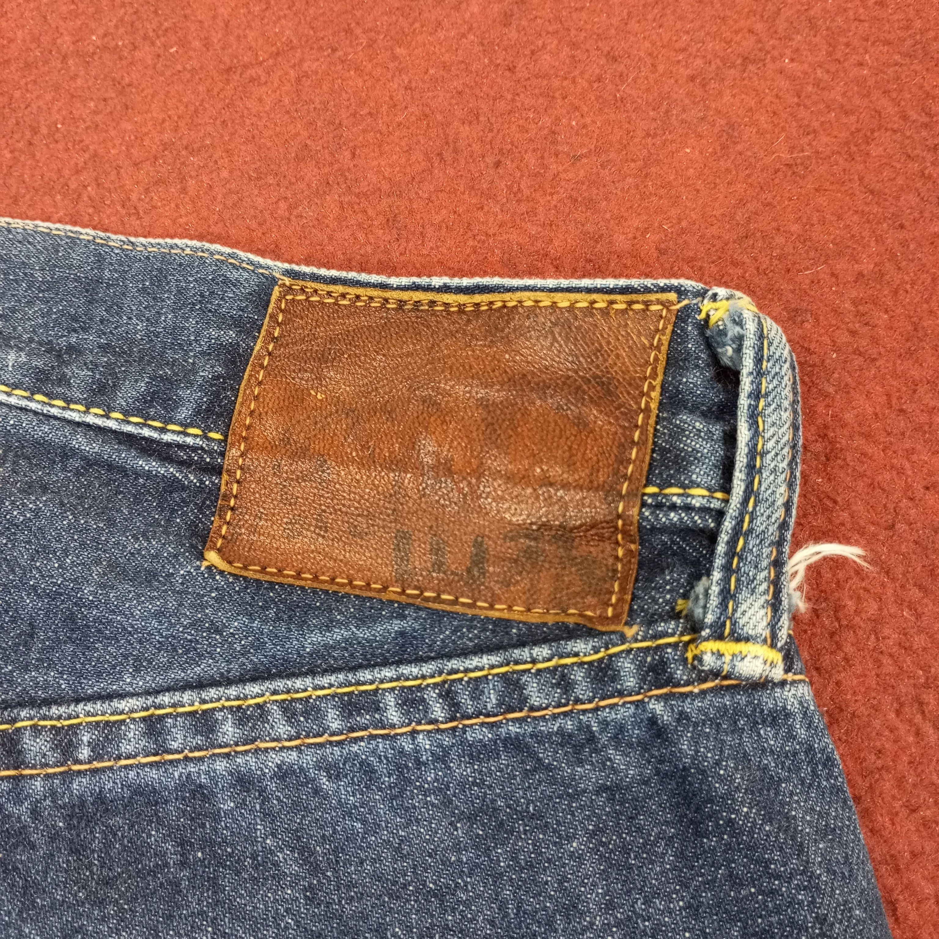 Evisu × Vintage Evisu Japanese Brand Streetwear Custom Daicock Style Jeans Size US 34 / EU 50 - 12 Thumbnail