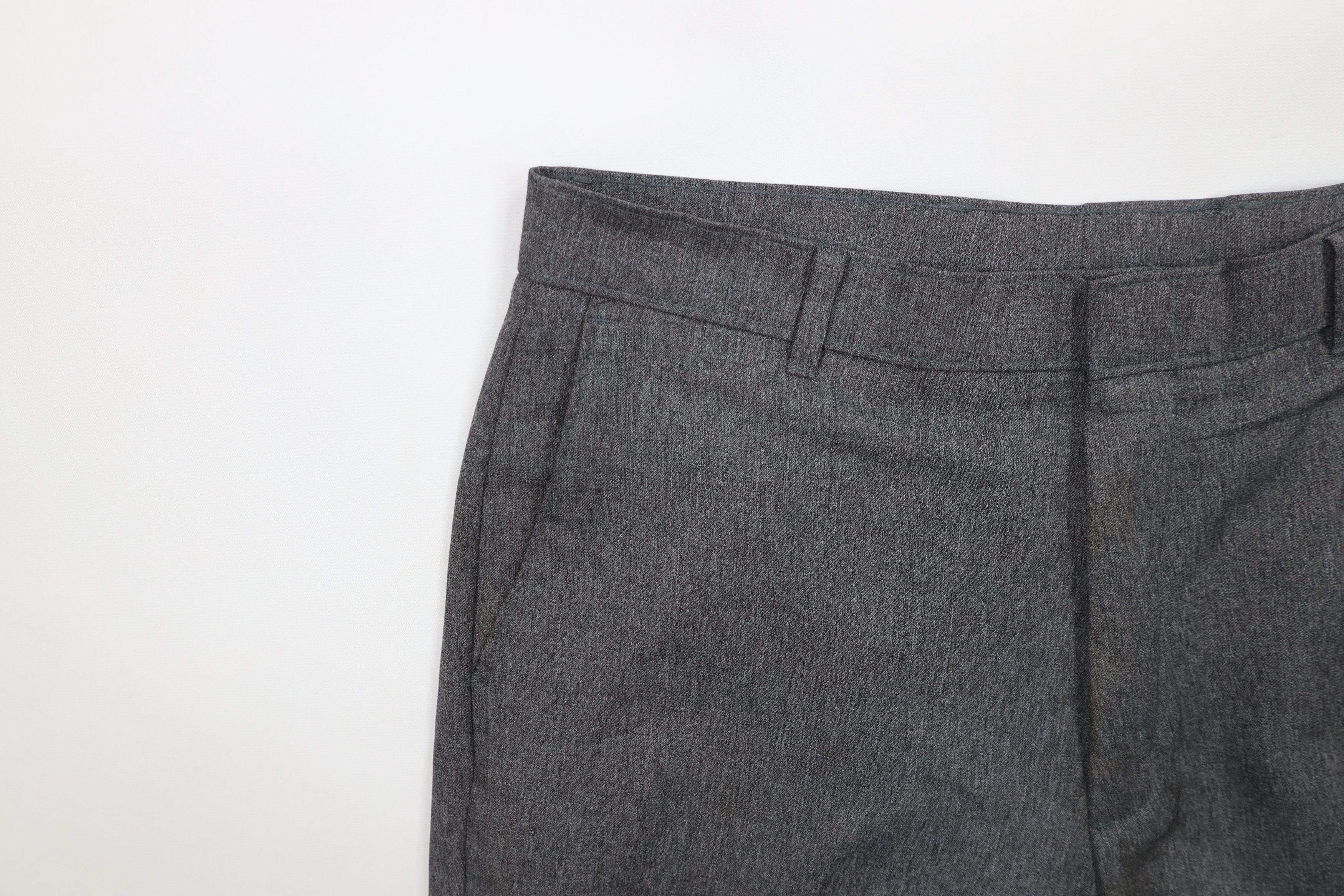 Levi's × Vintage Vintage Y2K 2004 Levis Knit Wide Leg Chino Pants Gray Size US 36 / EU 52 - 8 Thumbnail