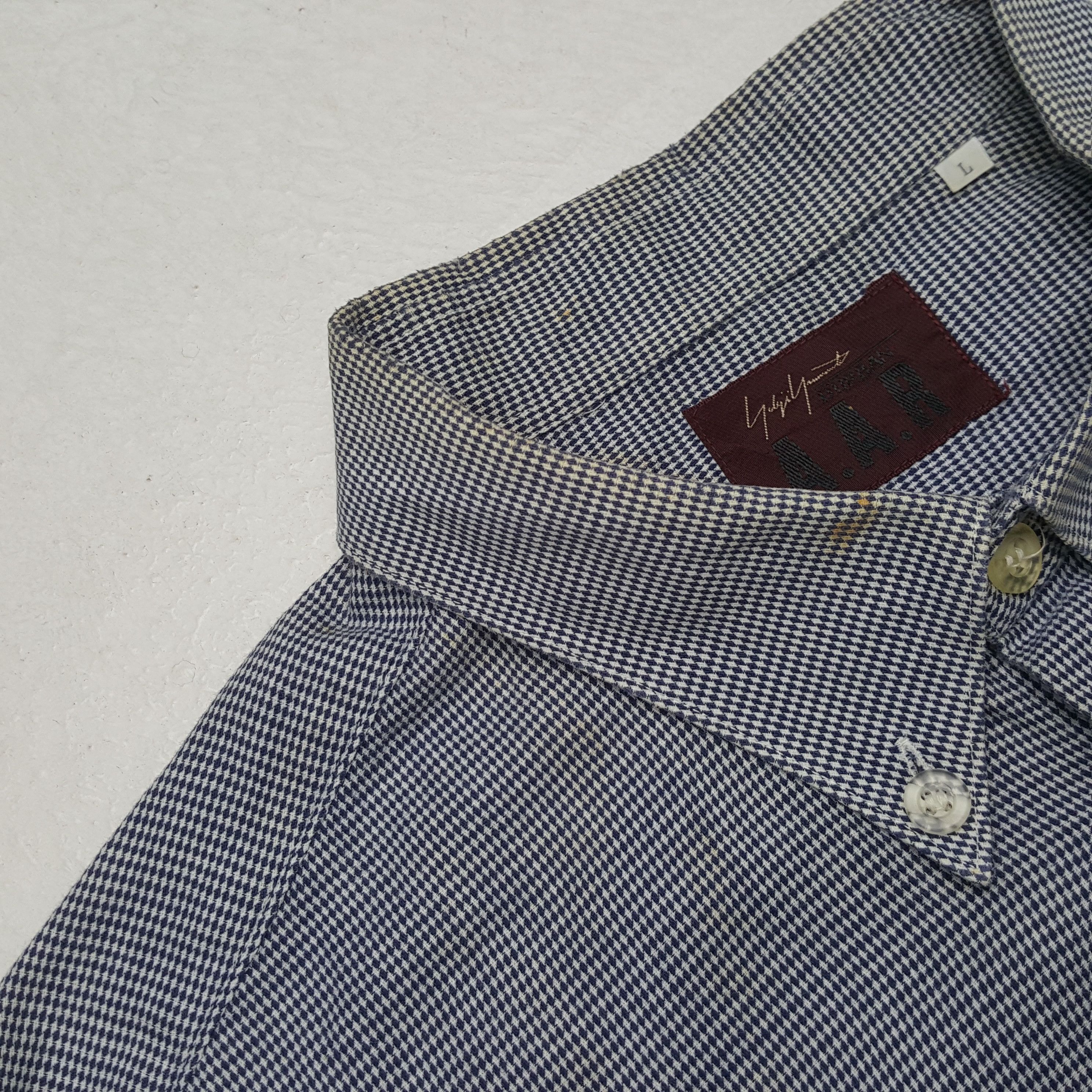 Yohji Yamamoto AAR by Yohji Yamamoto Japanese Designer Shirt RR14 Size US L / EU 52-54 / 3 - 7 Thumbnail