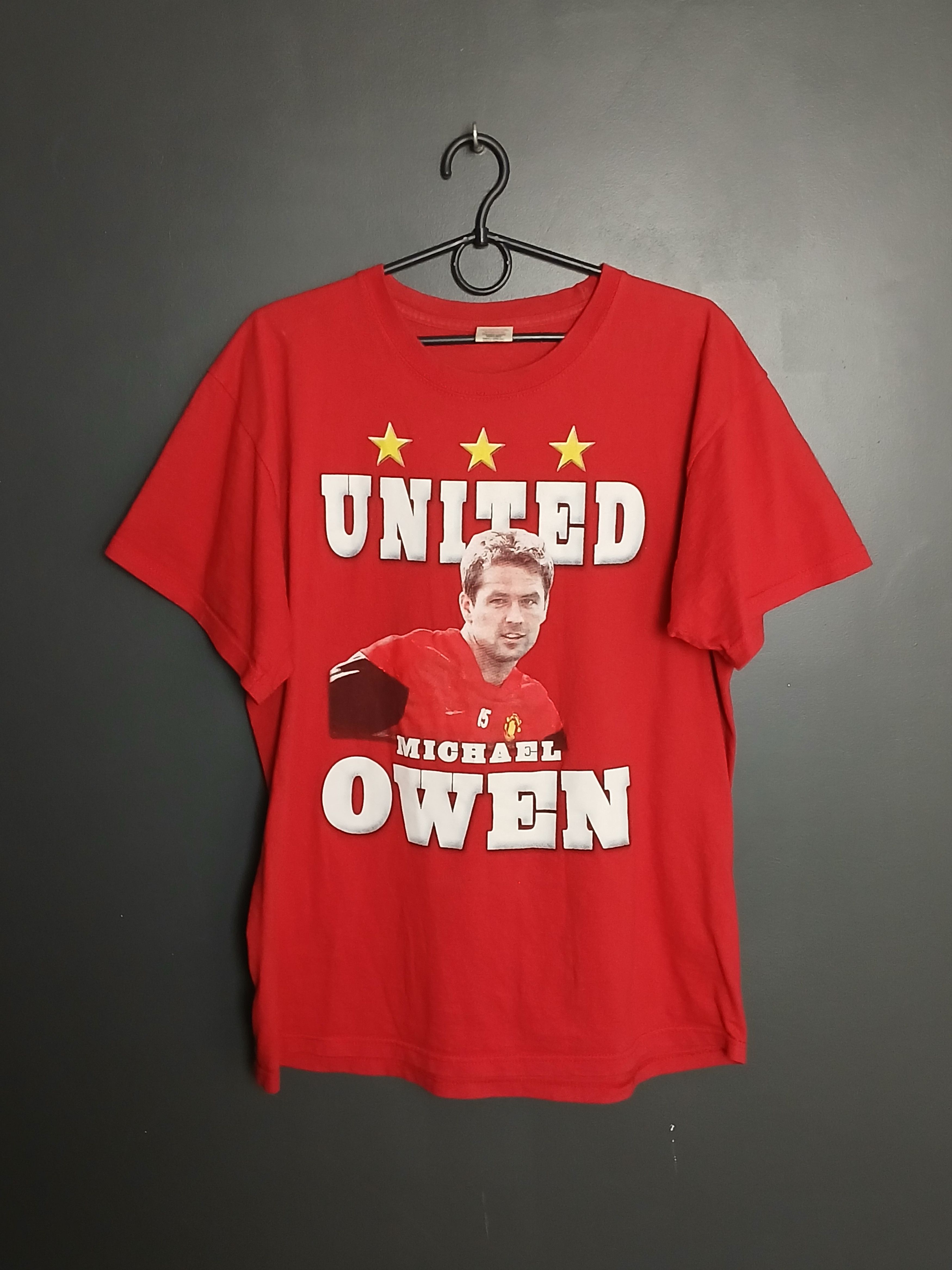 Fruit Of The Loom Manchester United Owen Football T-Shirt Size US L / EU 52-54 / 3 - 1 Thumbnail
