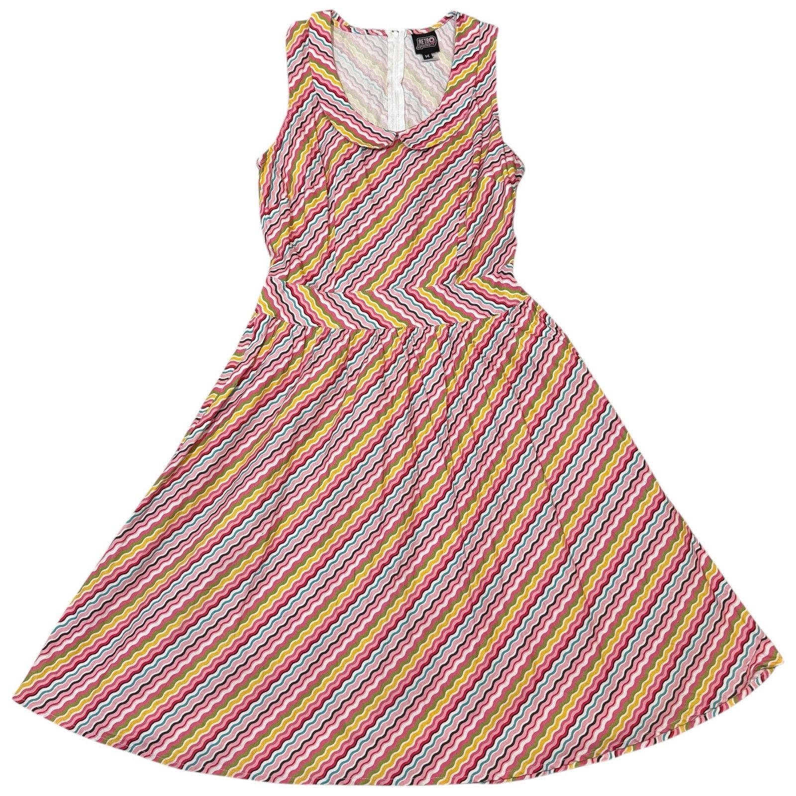 Other Retrolicious Dress Vintage Inspired Fit & Flare Size Medium Size M / US 6-8 / IT 42-44 - 8 Thumbnail