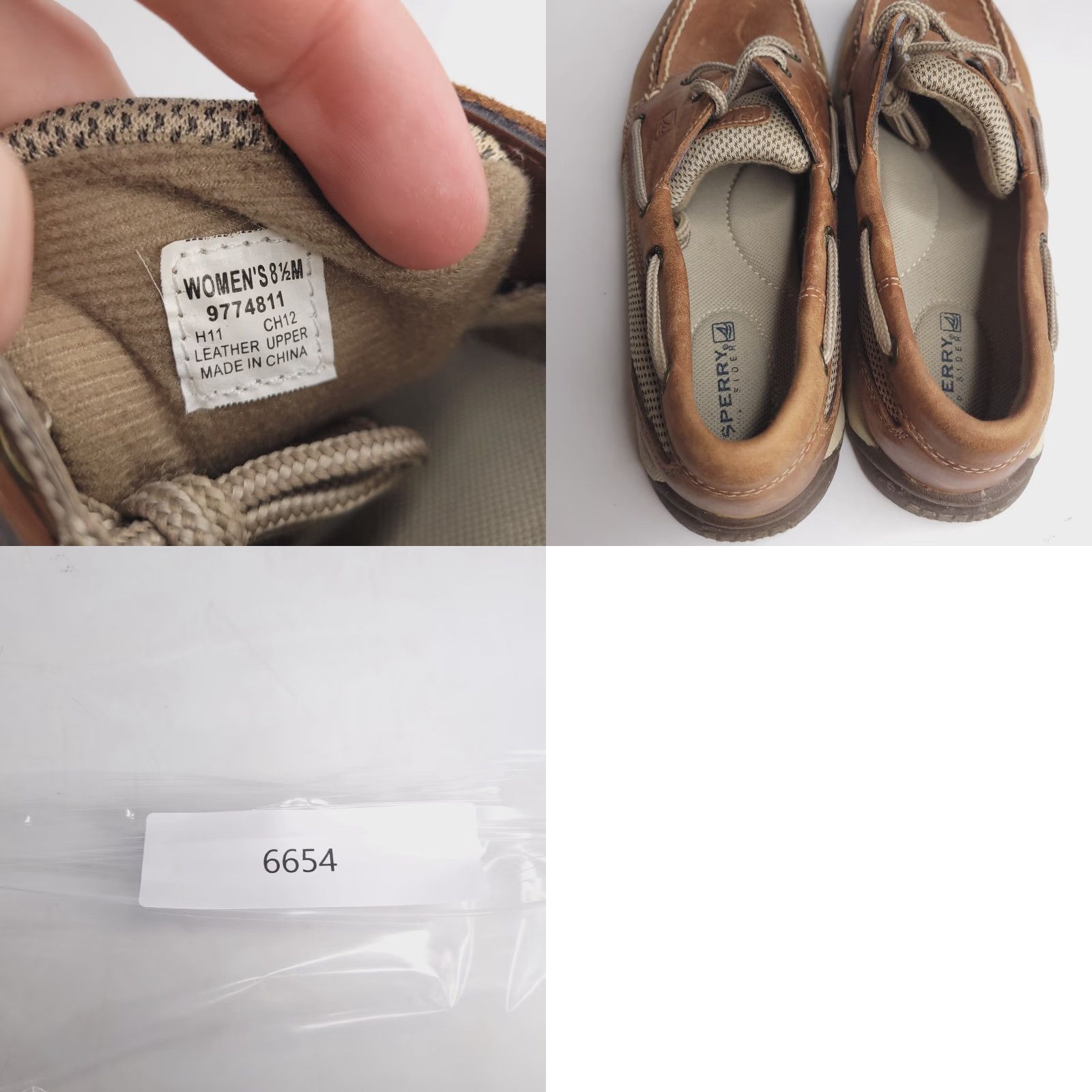 Sperry Sperry Shoes Womens 8.5 Brown Loafer Boat Shoes Leather CH12 Low top (Vintage: No) Womens Shoes Brown Leather Loafer Boat Shoes 8.5 Sperry Size M / US 6-8 / IT 42-44 - 8 Thumbnail