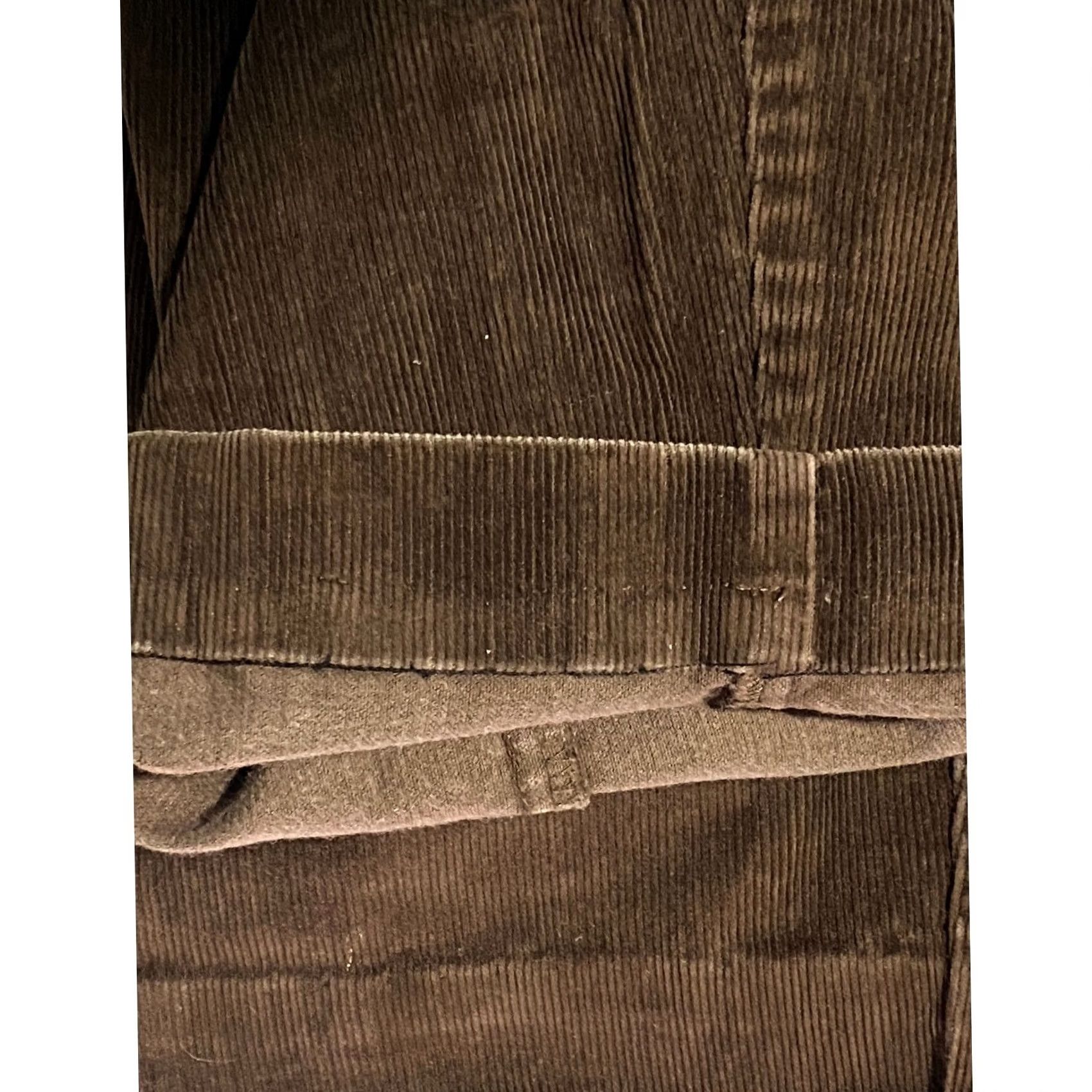 Vintage LL Bean Corduroy Pants Jeans Womens 12 Tall Brown Tapered Leg Stretch Academia Fall VTG Size 34" / US 12 / IT 48 - 6 Thumbnail