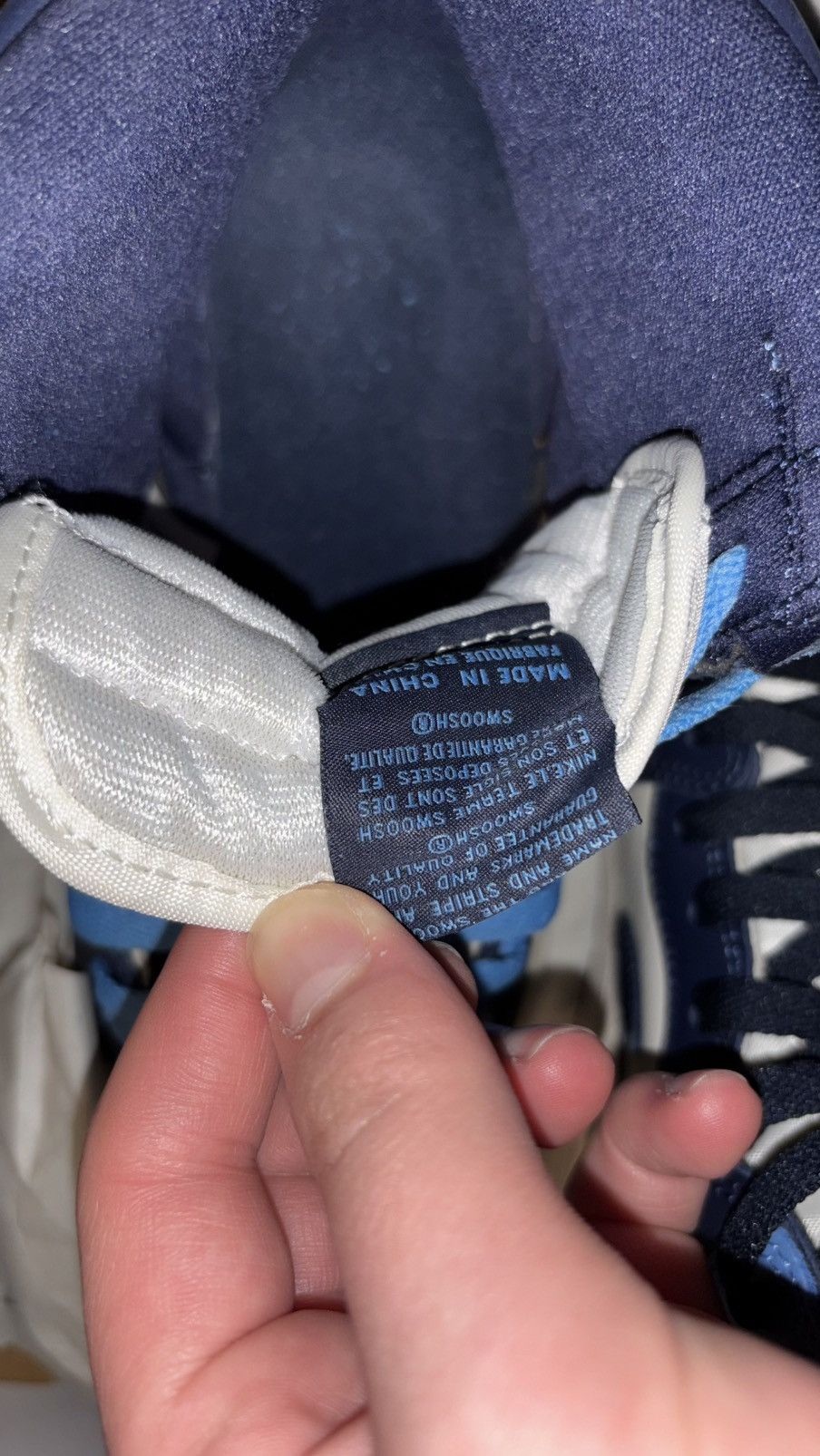 Jordan Brand Jordan 1 Retro high (Obsidian) Size US 10 / EU 43 - 4 Thumbnail