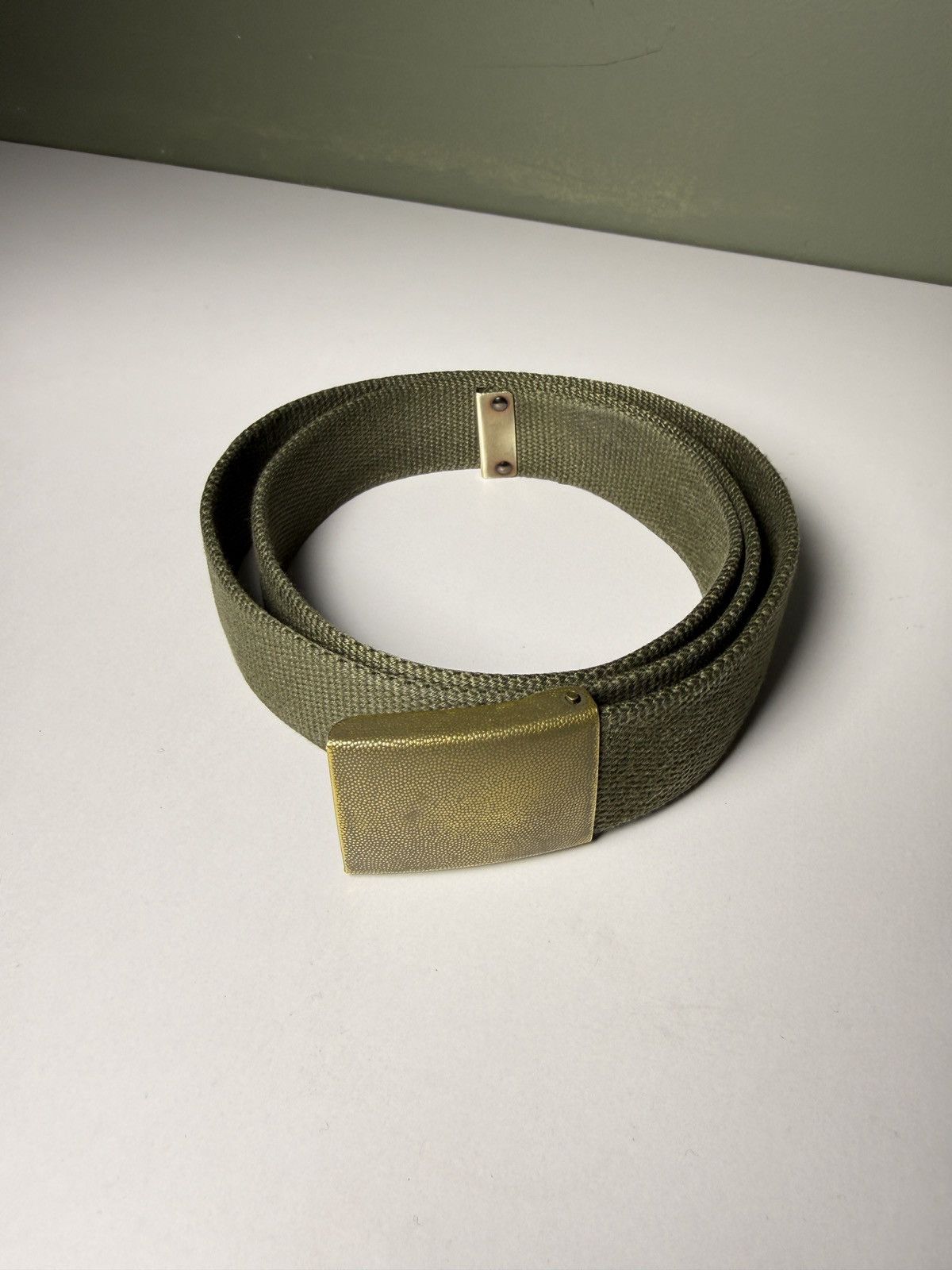 Seditionaries Vintage Bundeswehr web belt Size ONE SIZE - 1 Thumbnail