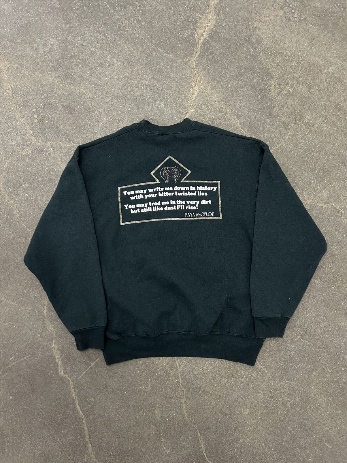 Fruit Of The Loom × Vintage VTG 1990’s Salute to African American Women Crewneck Size US XL / EU 56 / 4 - 2 Thumbnail