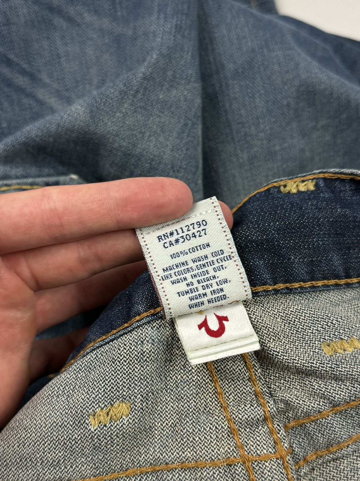 True Religion True Religion Cropped Denim Jeans Pants Size 40 Size US 36 / EU 52 - 9 Thumbnail