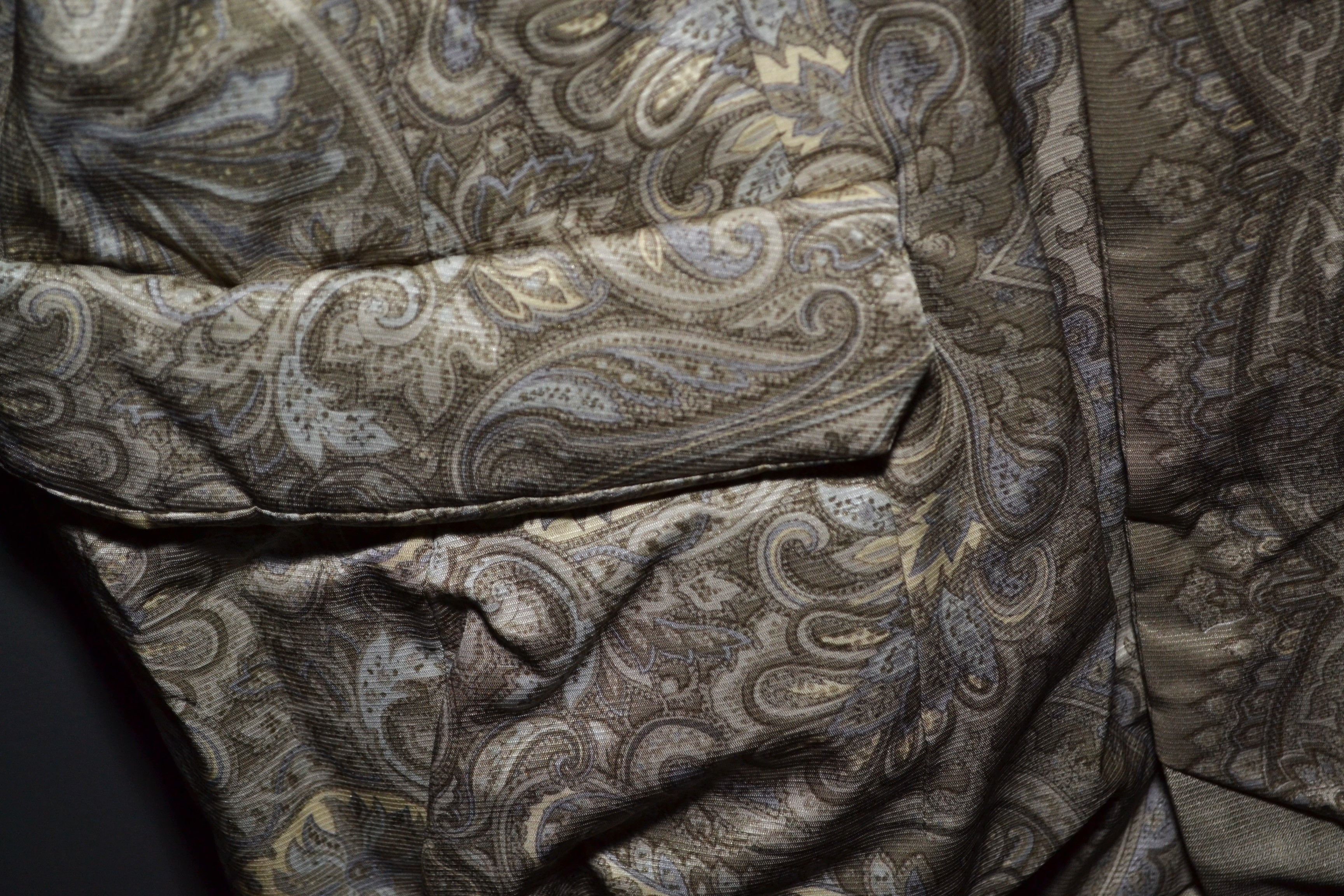 Jun Takahashi × Undercover Undercover 100% Silk Earmuff Maniac Ethnic Print Jacket 1 Size S / US 4 / IT 40 - 4 Thumbnail