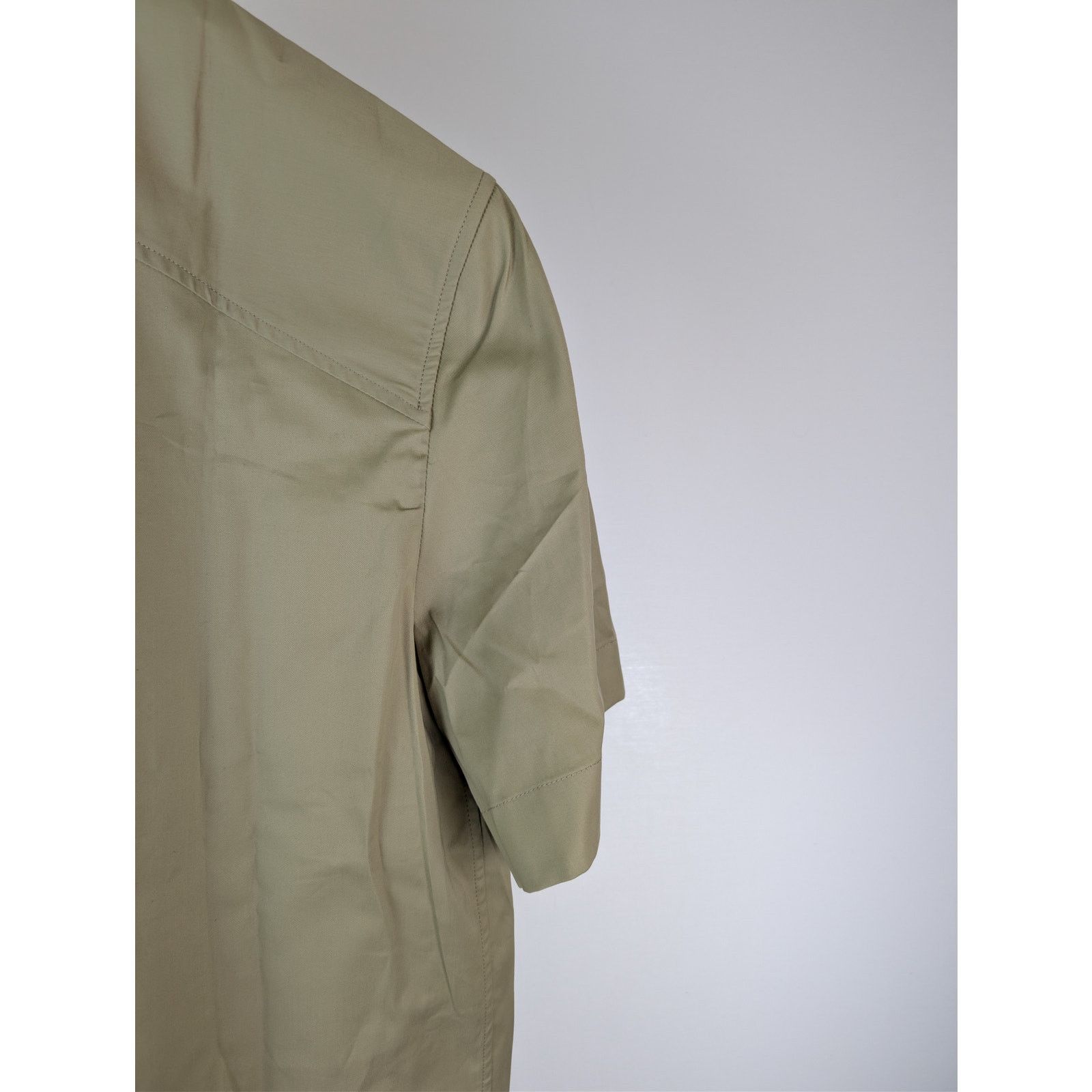 Bottega Veneta o1rshd1 Soft Organic Cotton Shirt in Travertine Size US S / EU 44-46 / 1 - 13 Thumbnail