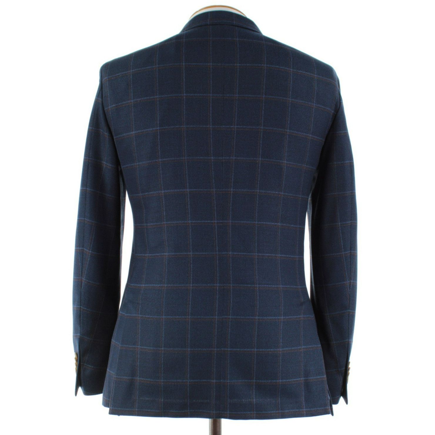 Luciano Barbera Luciano Barbera Sport Coat Size 38 US in Blue Size 38R - 5 Thumbnail