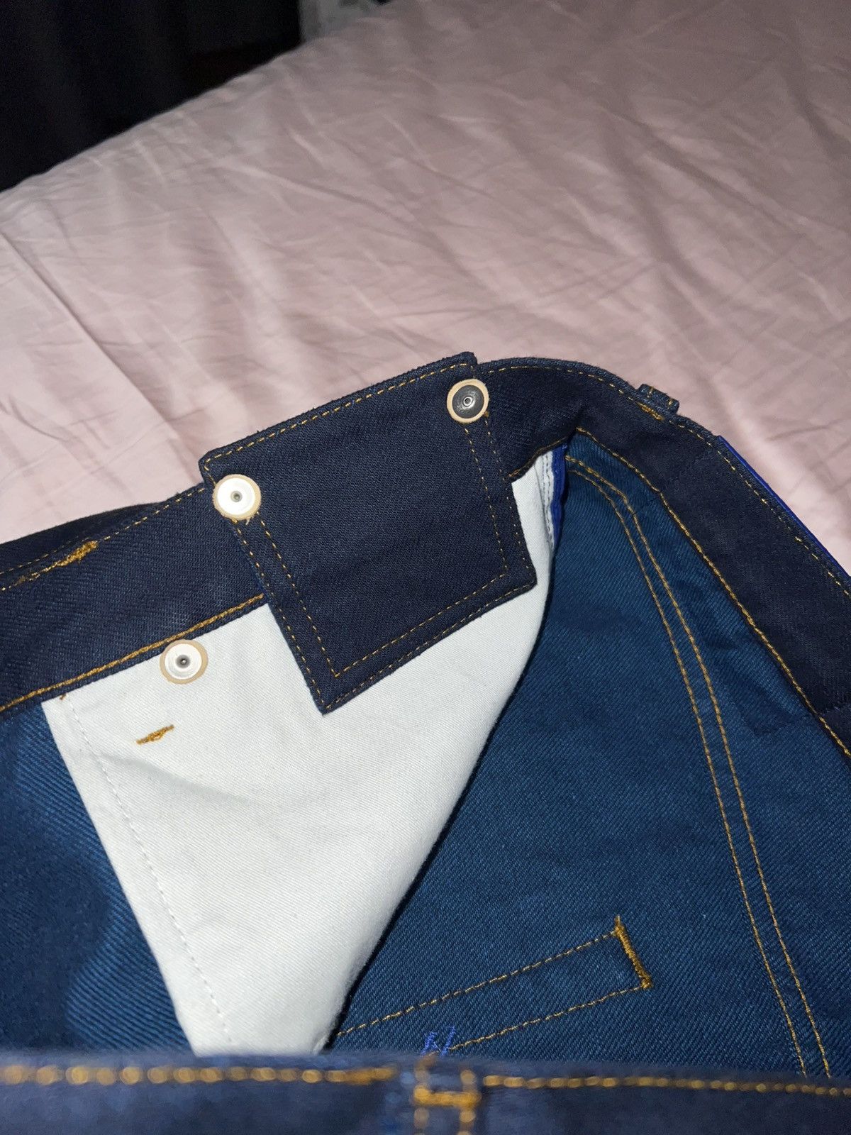 Burberry Burberry Indigo Rose Bottom Denim Jeans Size US 33 - 17 Thumbnail