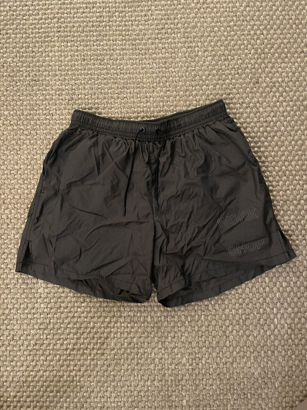 Our Legacy Our Legacy Workshop - Brown/Black Ripstop Running Shorts Size US 32 / EU 48 - 1 Thumbnail