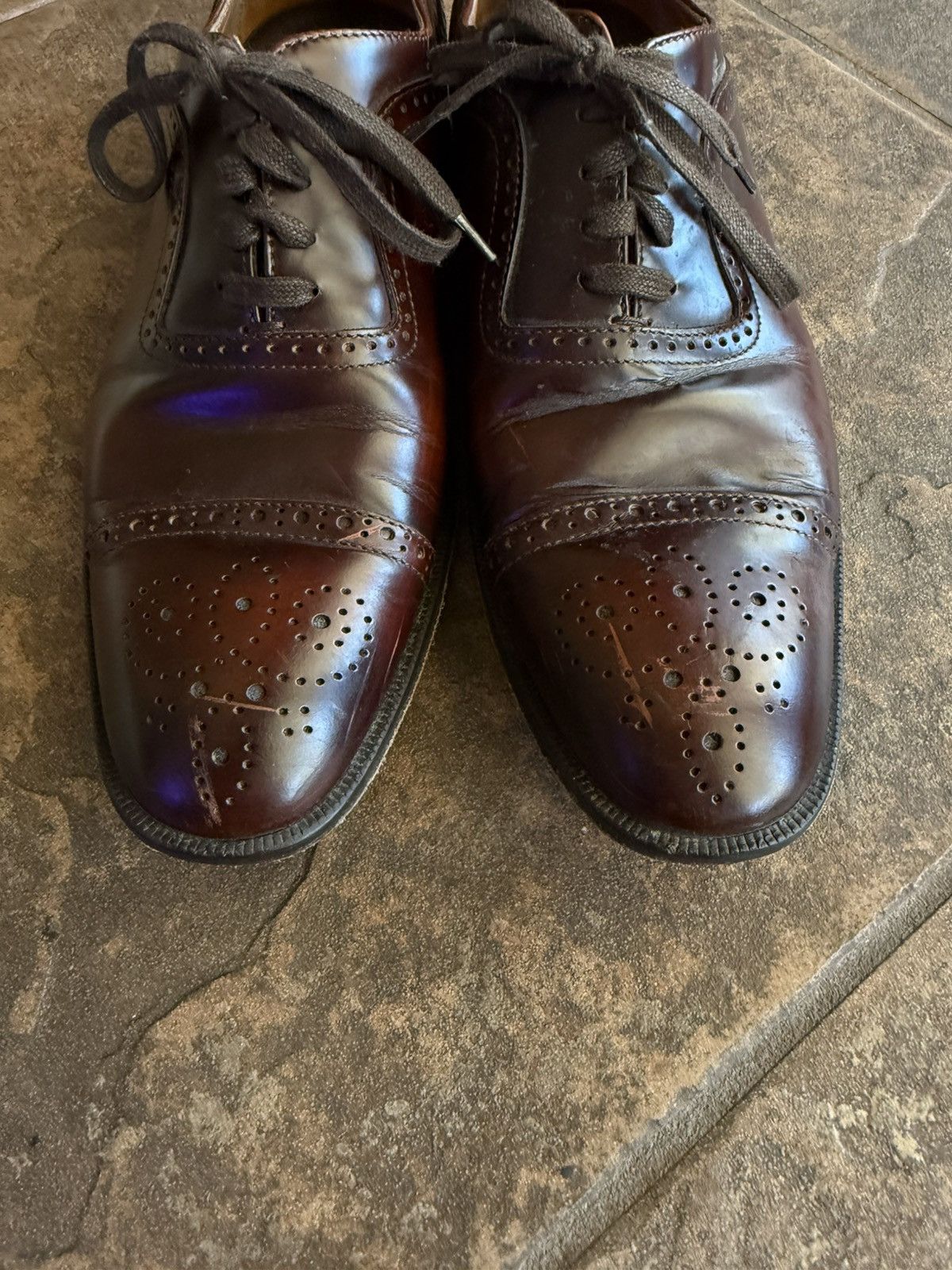 Bruno Magli Bruno Magli Dress Shoes Size US 7 / EU 40 - 7 Thumbnail