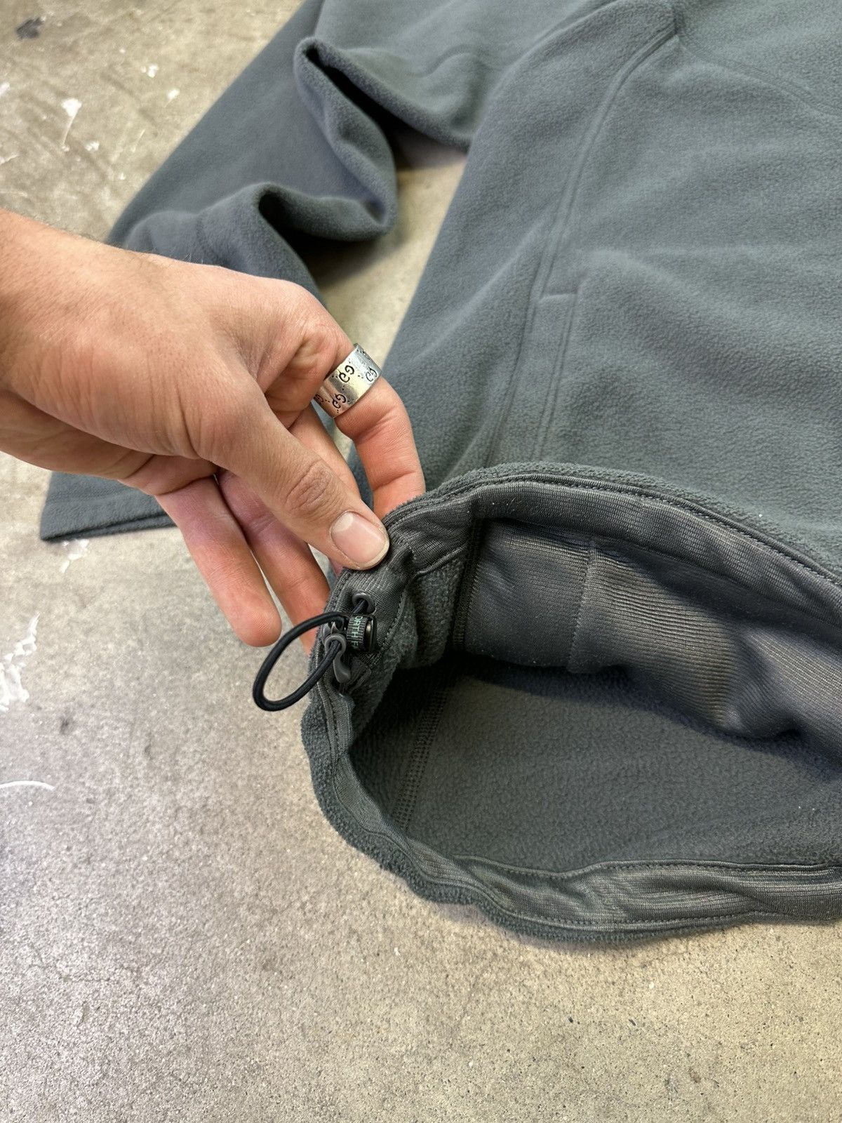 The North Face × Vintage vintage the north face zip up fleece dark grey large Size US L / EU 52-54 / 3 - 6 Thumbnail