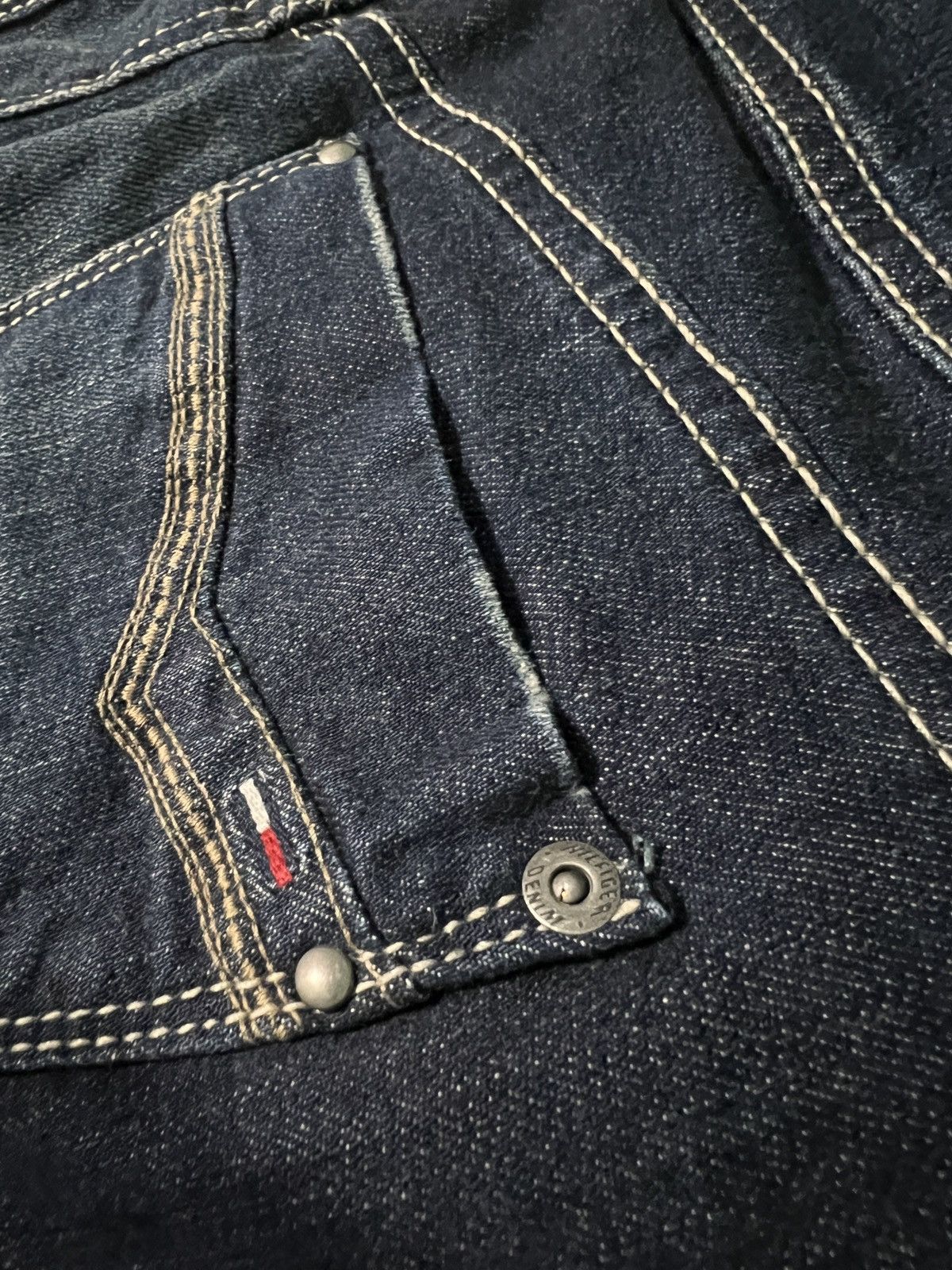 Tommy Hilfiger Tommy Hilfiger Denim Button-Up Mini Skirt – Classic Blue Size 24" / US 00 / IT 34 - 8 Thumbnail
