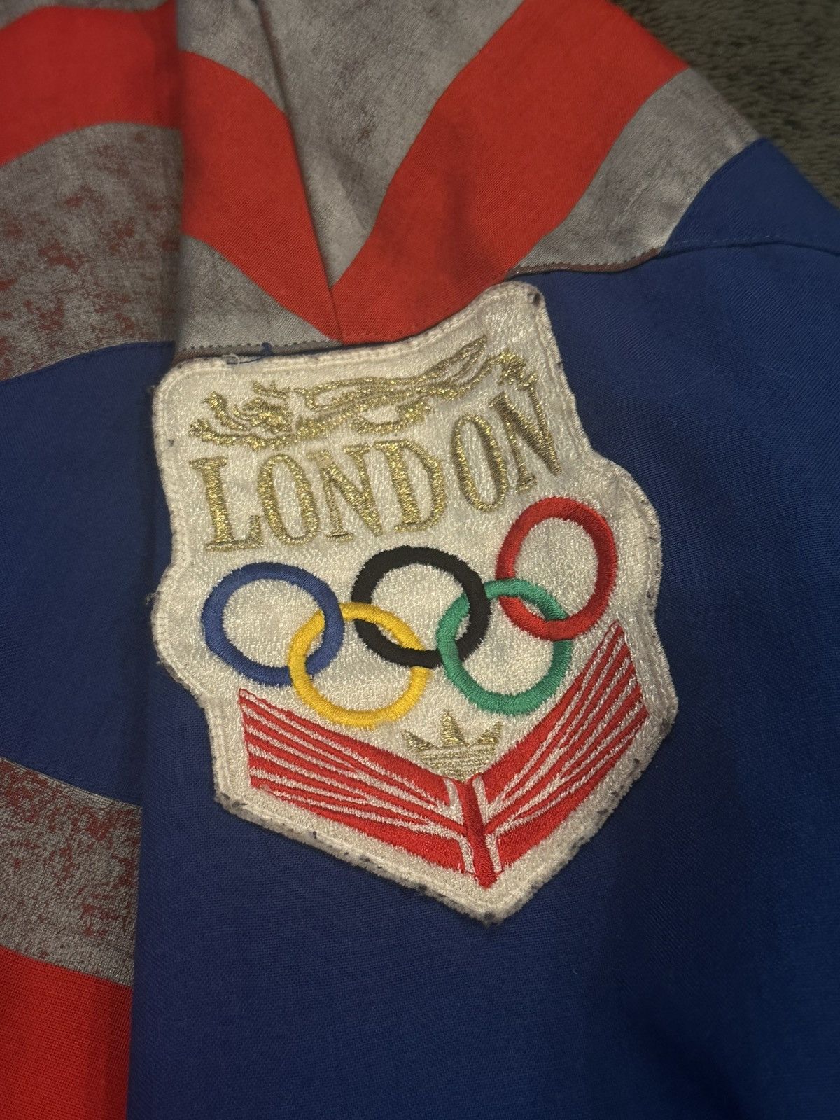 Adidas Vintage 80’s Adidas London Olympics Games 1908 Sweatshirt Size US L / EU 52-54 / 3 - 4 Thumbnail