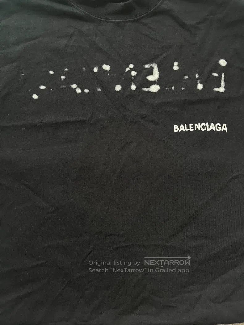 Balenciaga Balenciaga Graffiti Short Sleeve Size US XXS / EU 40 - 3 Thumbnail