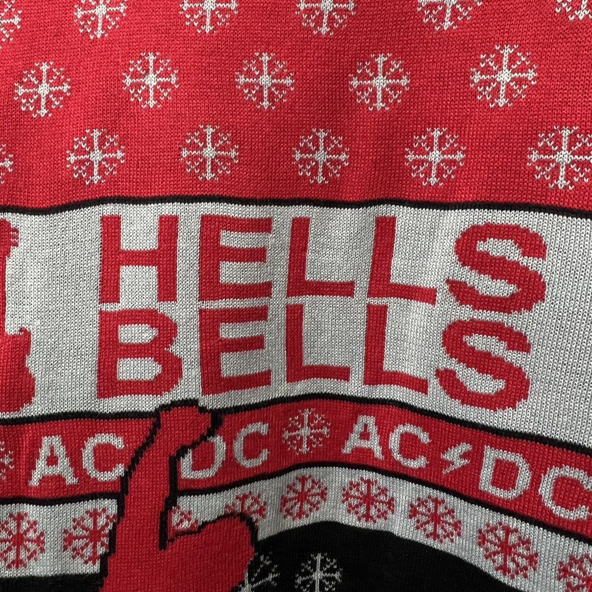 AC/DC AC/DC Hells Bells Christmas Sweater Official Y2K Size US XL / EU 56 / 4 - 16 Thumbnail